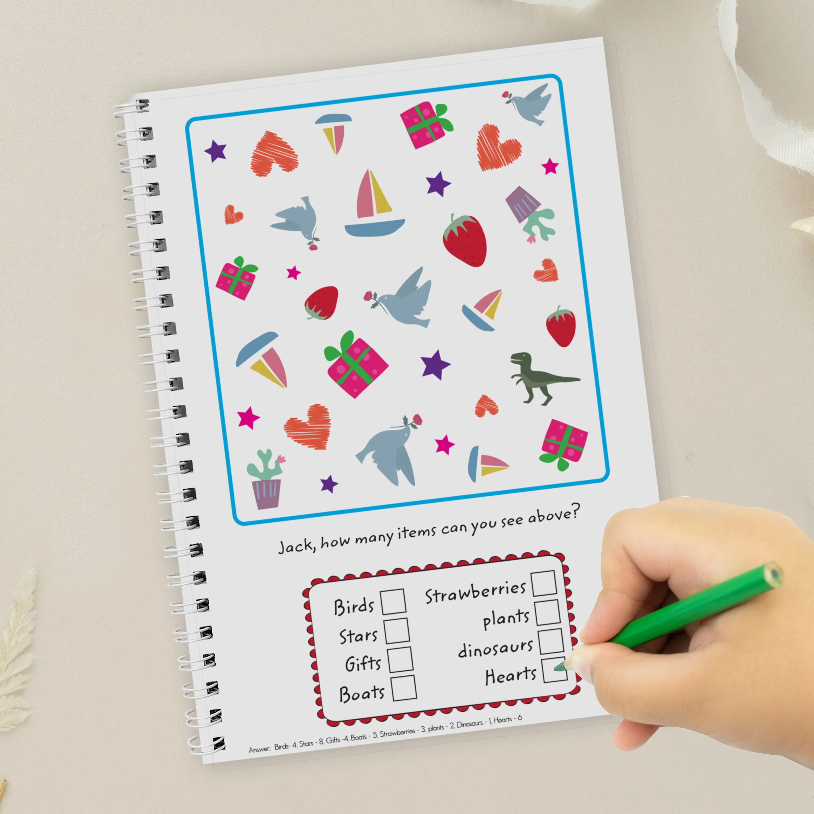 Personalised A5 Wedding Activity & Colouring Book - Image 6