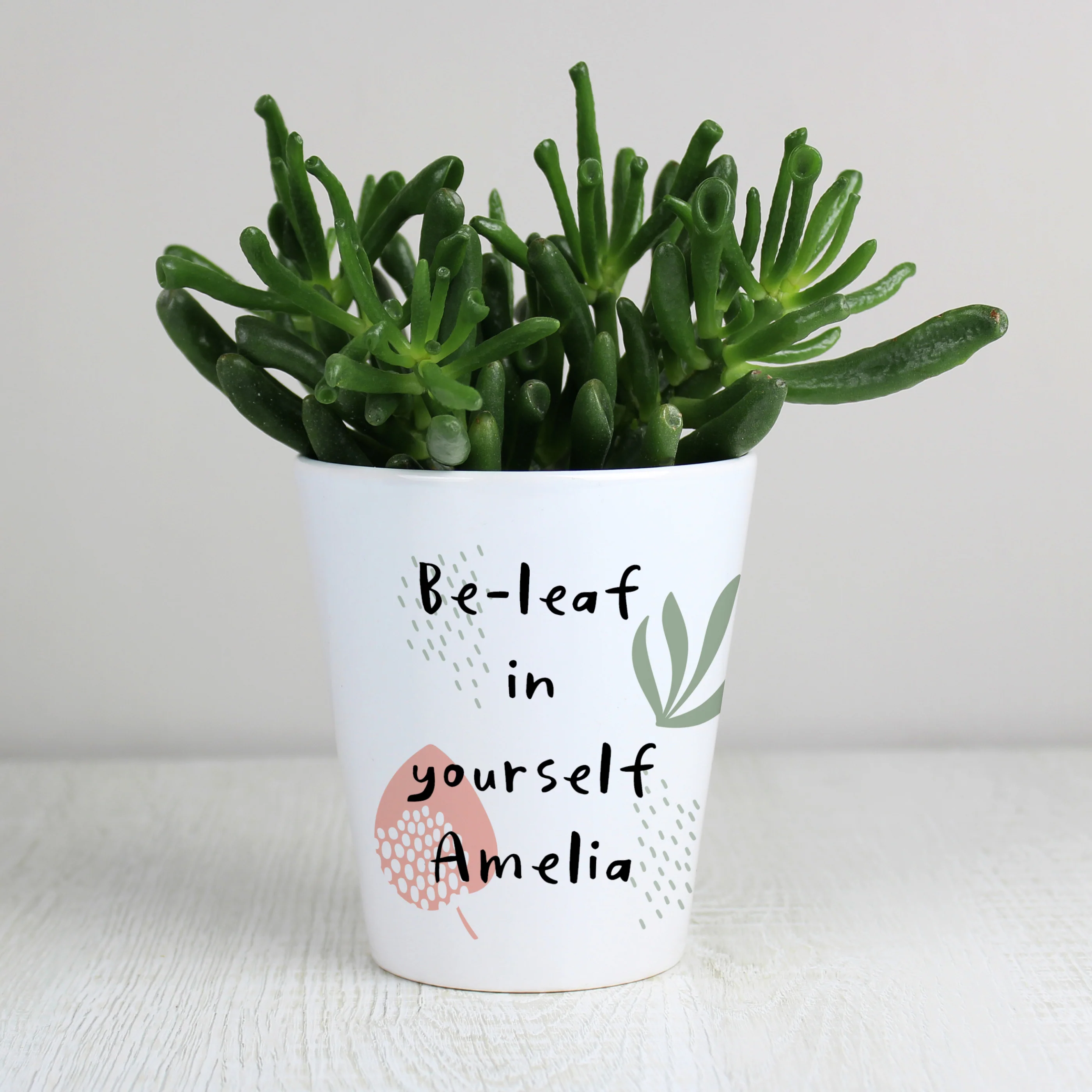 Personalised Abstract Pattern Plant Pot - Image 3