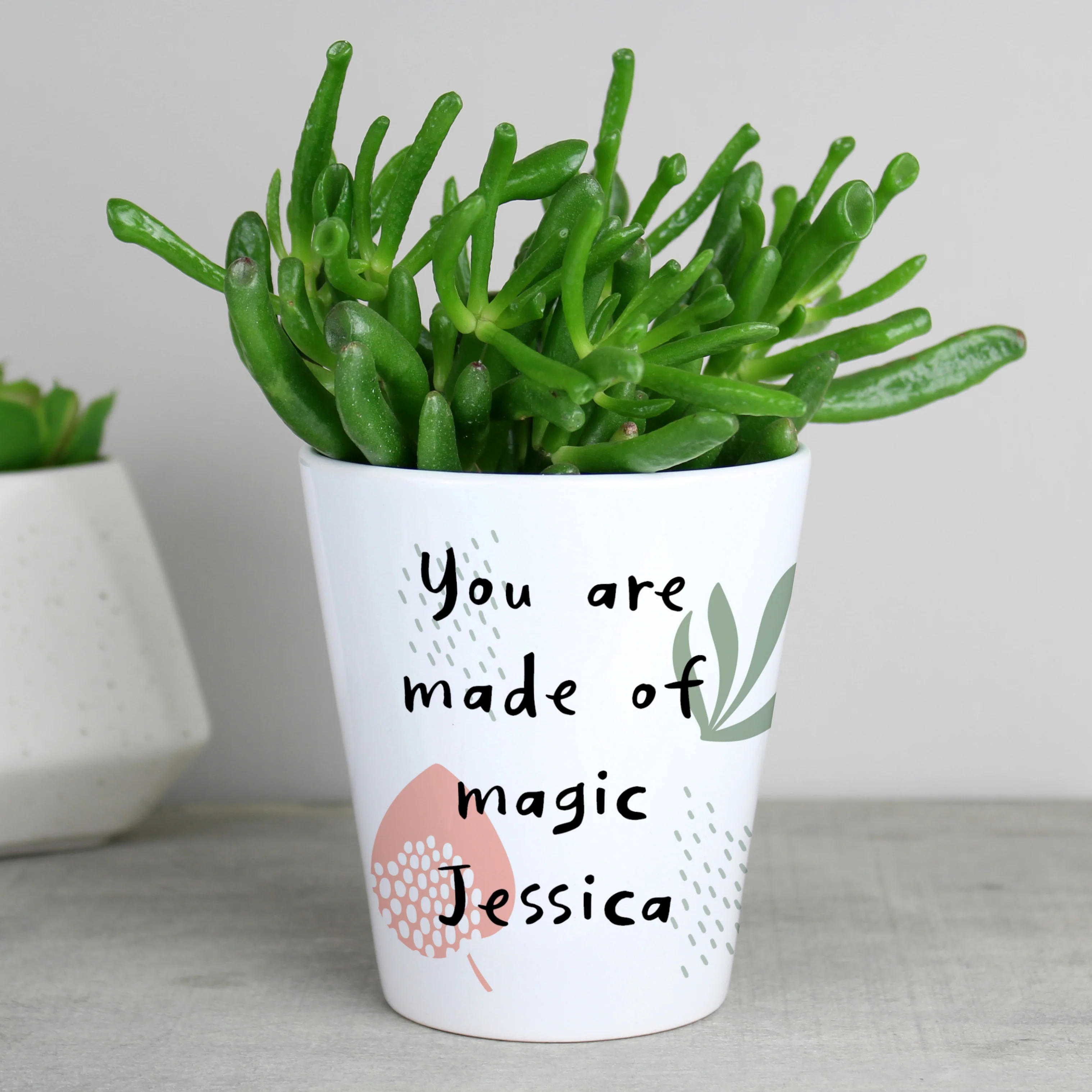 Personalised Abstract Pattern Plant Pot - Image 4