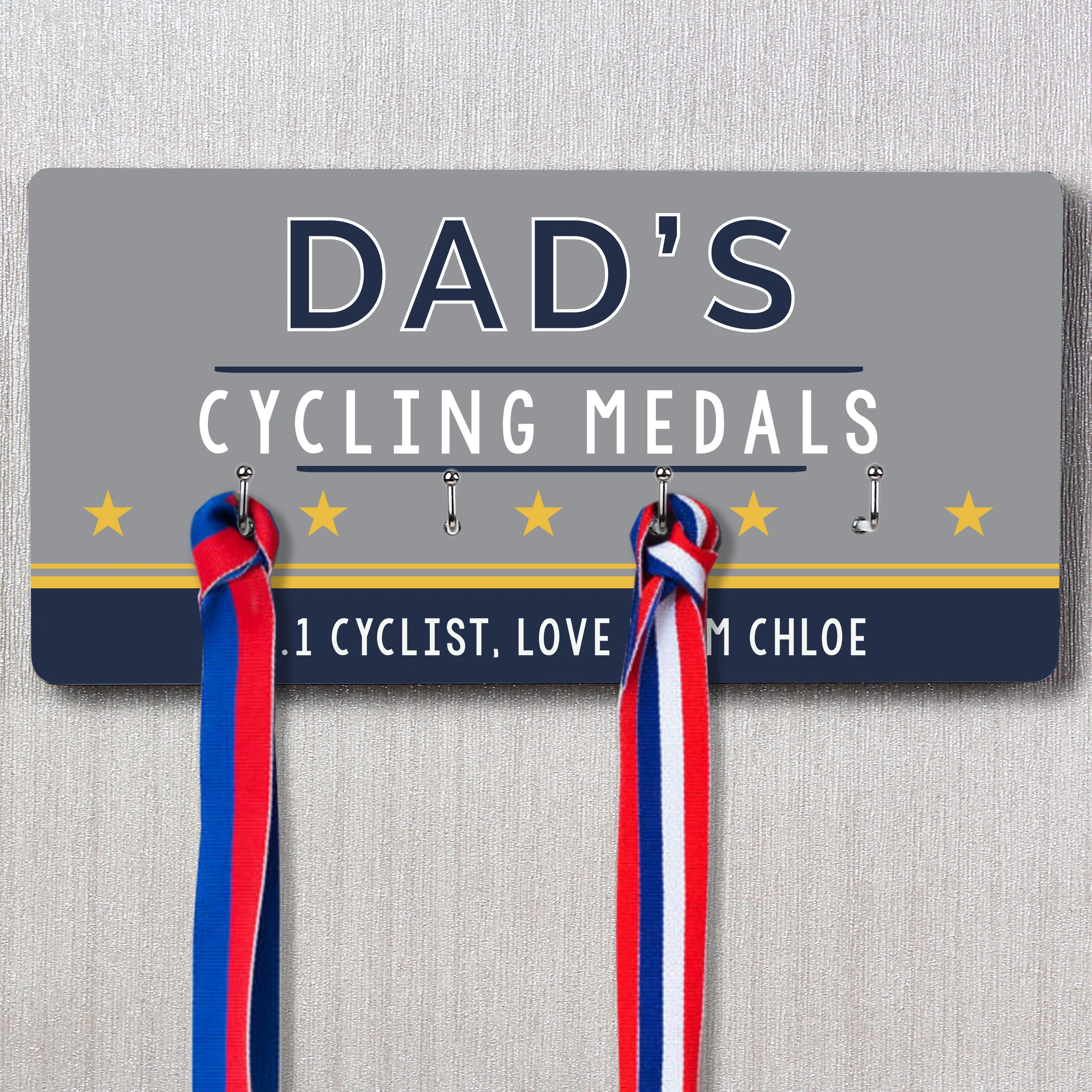 Personalised Achievement Medal Hooks - Image 4