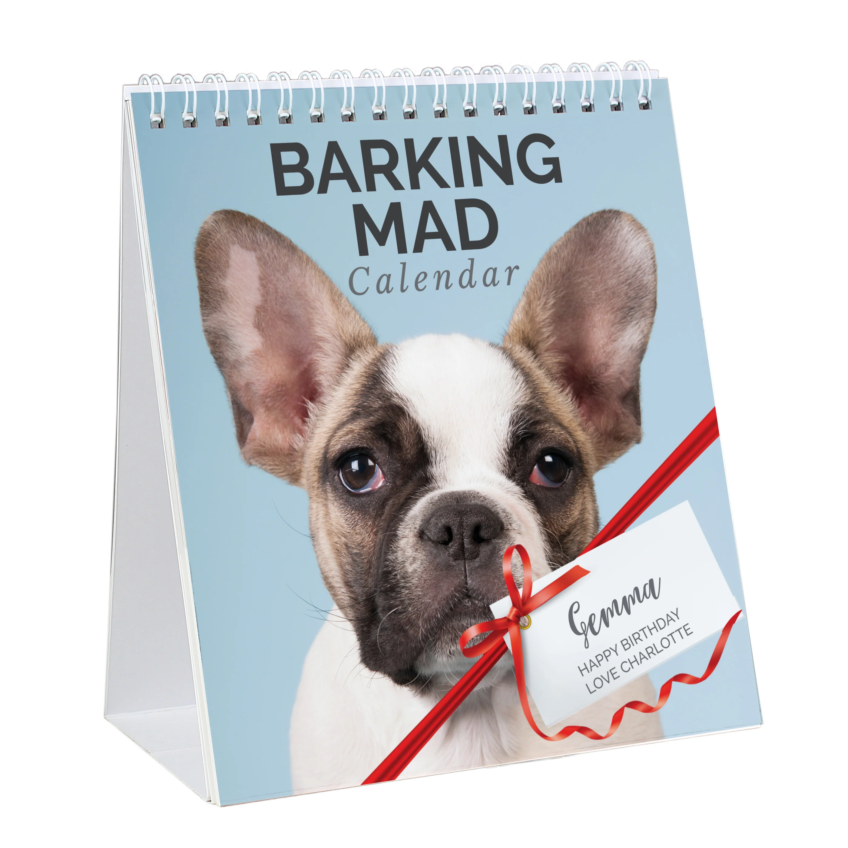 Personalised Barking Mad Dog Desk Calendar - Image 5