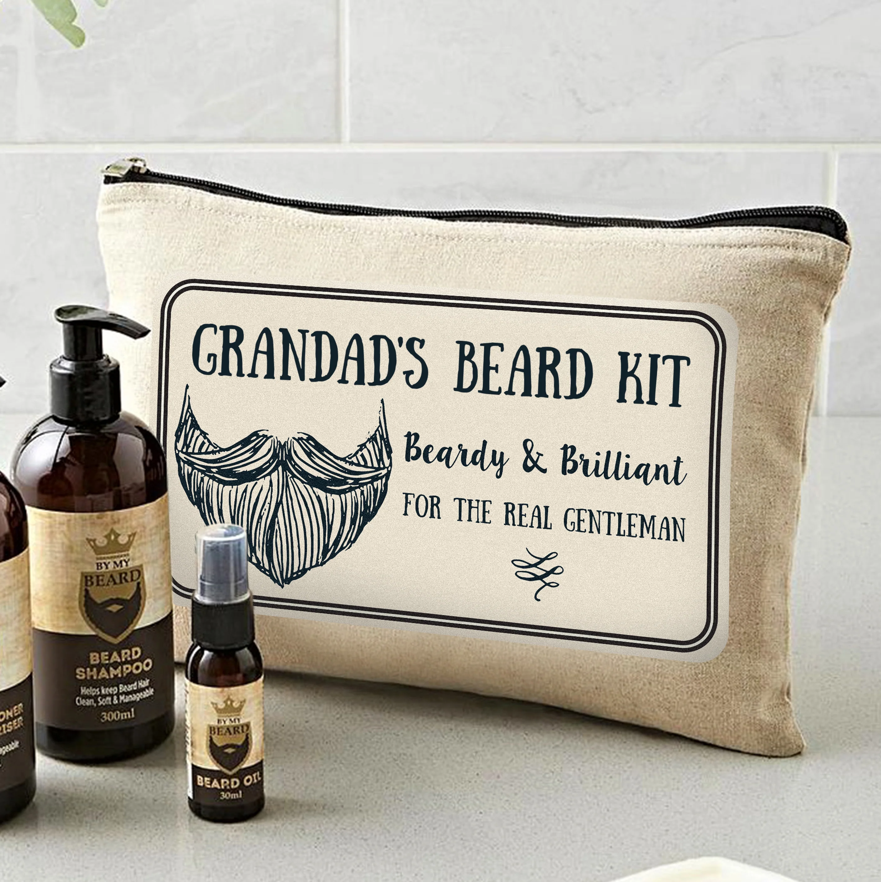 Personalised Beardy & Brilliant Beard Kit - Image 2