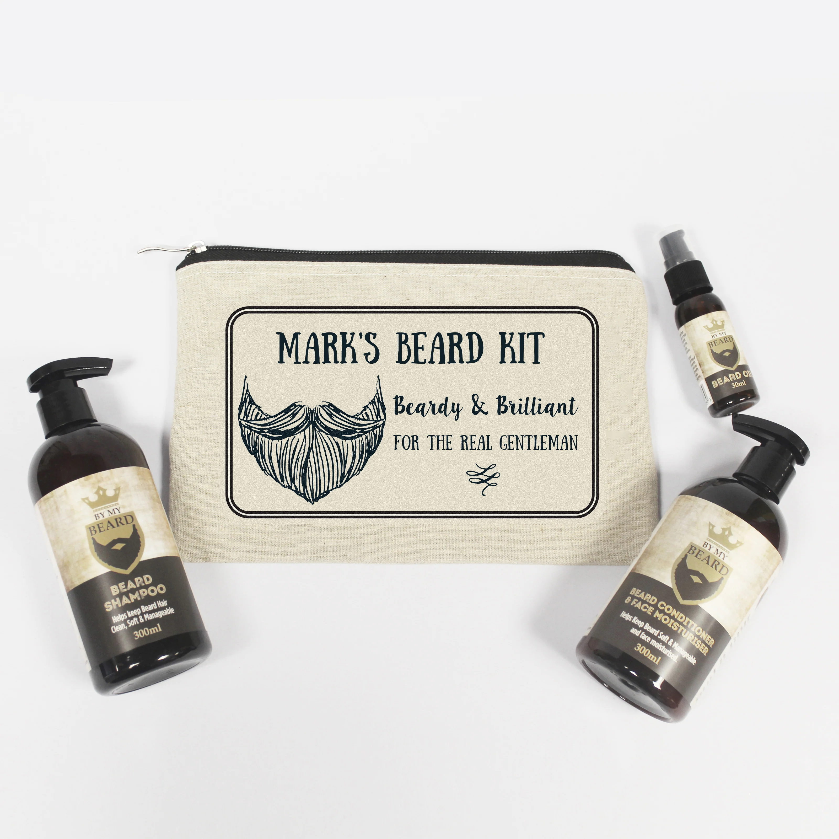 Personalised Beardy & Brilliant Beard Kit - Image 5