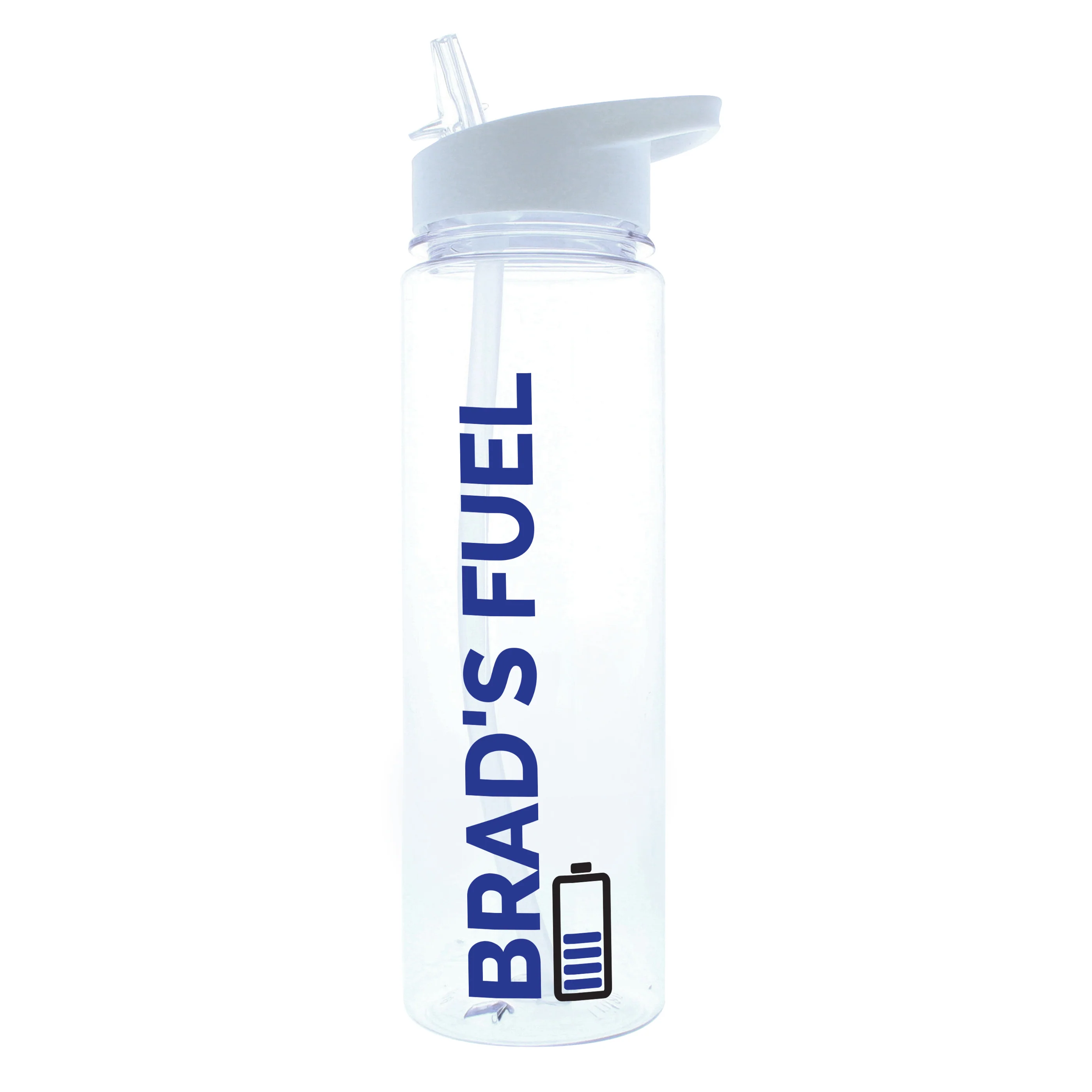 Personalised Blue Fuel Water Bottle - Image 2