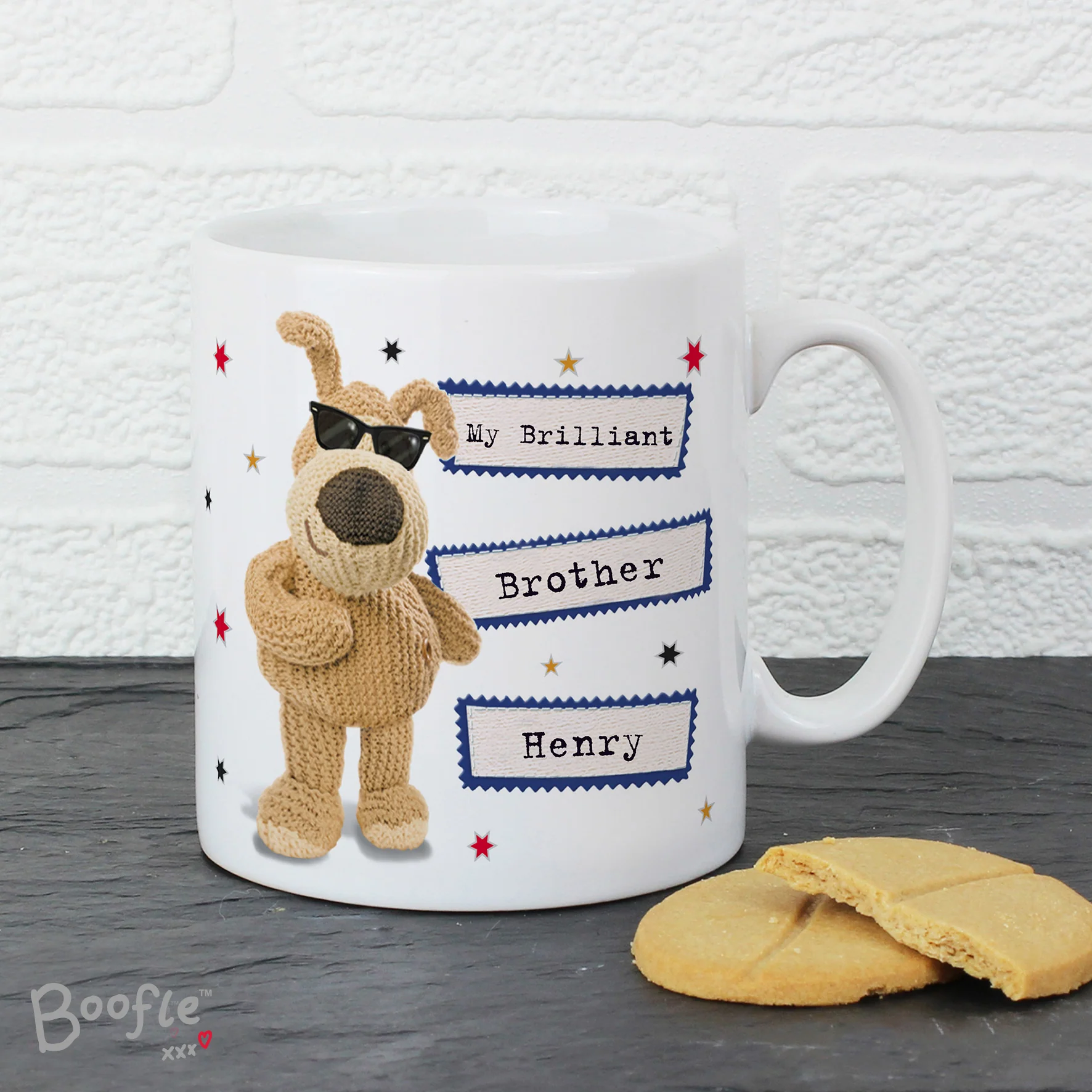 Personalised Boofle Stars Mug - Image 5