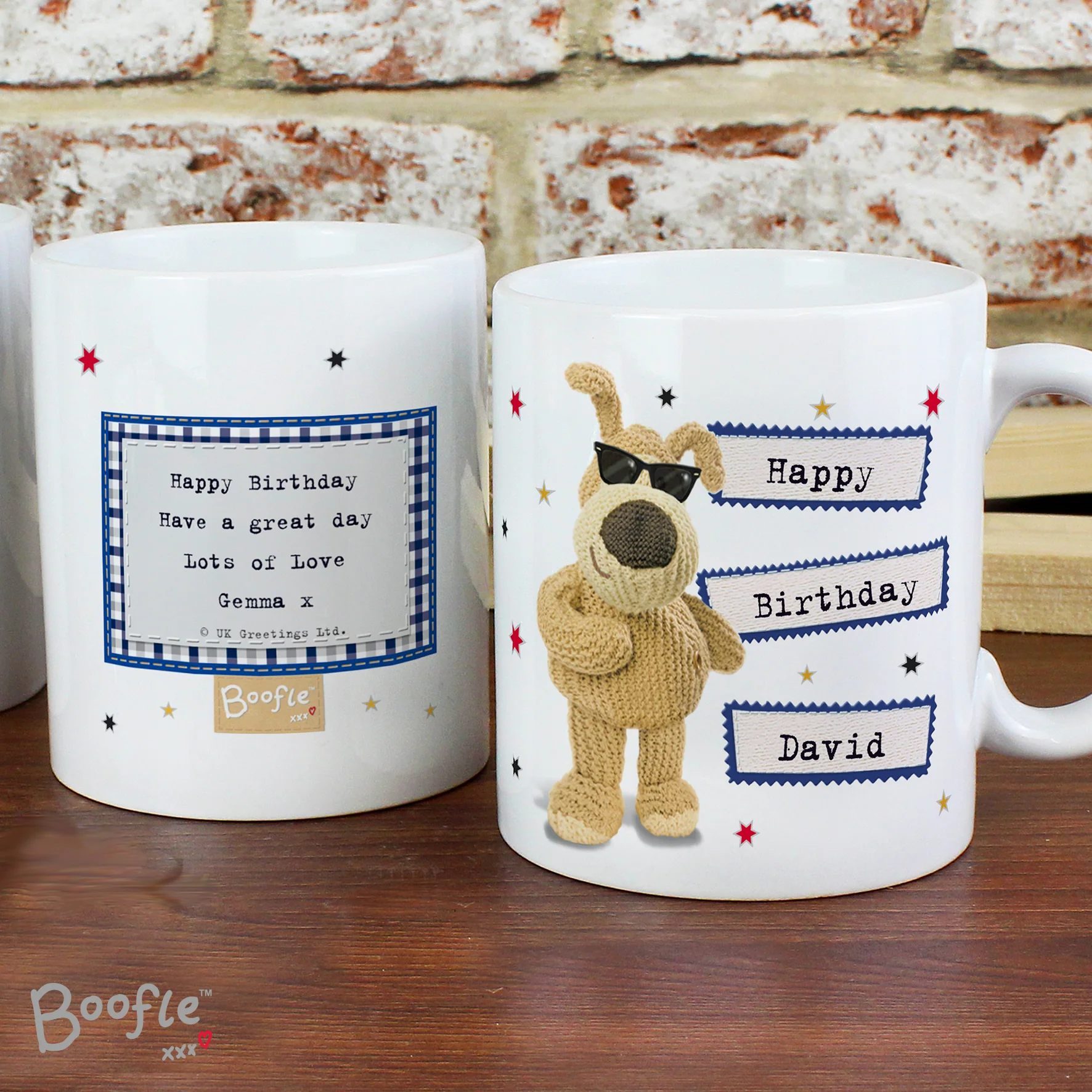 Personalised Boofle Stars Mug - Image 6