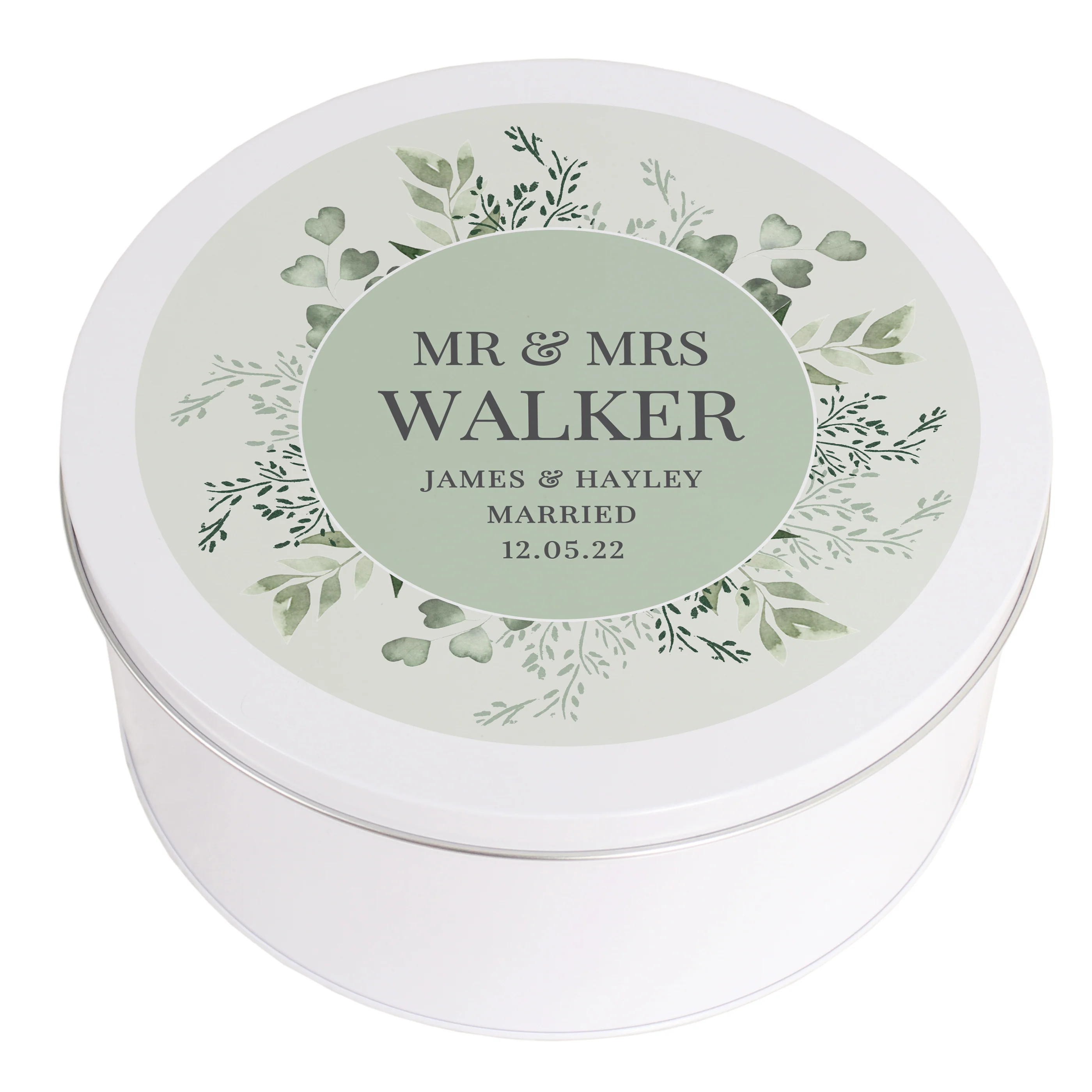 Personalised Botanical Cake Tin - Image 5