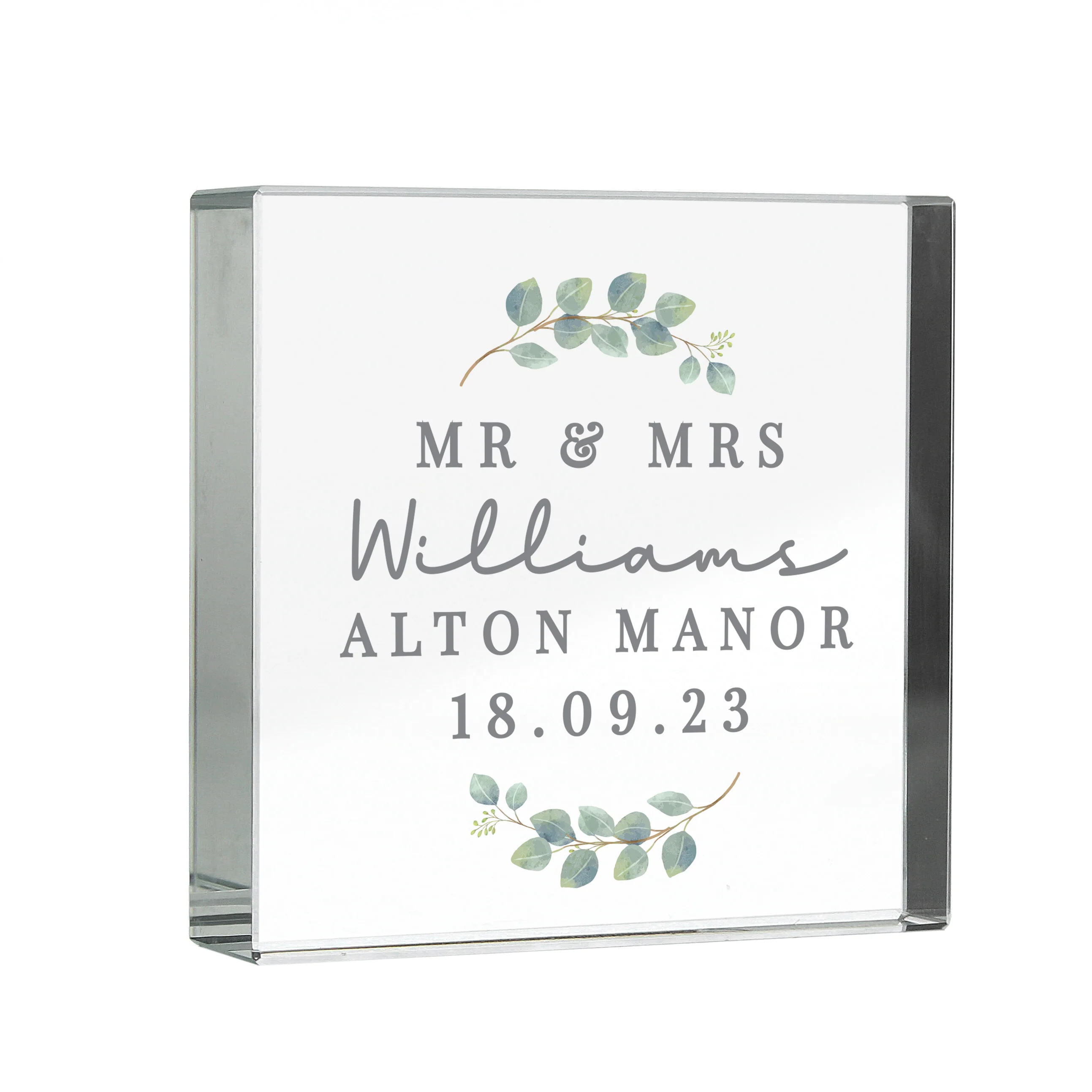 Personalised Botanical Crystal Token - Image 5