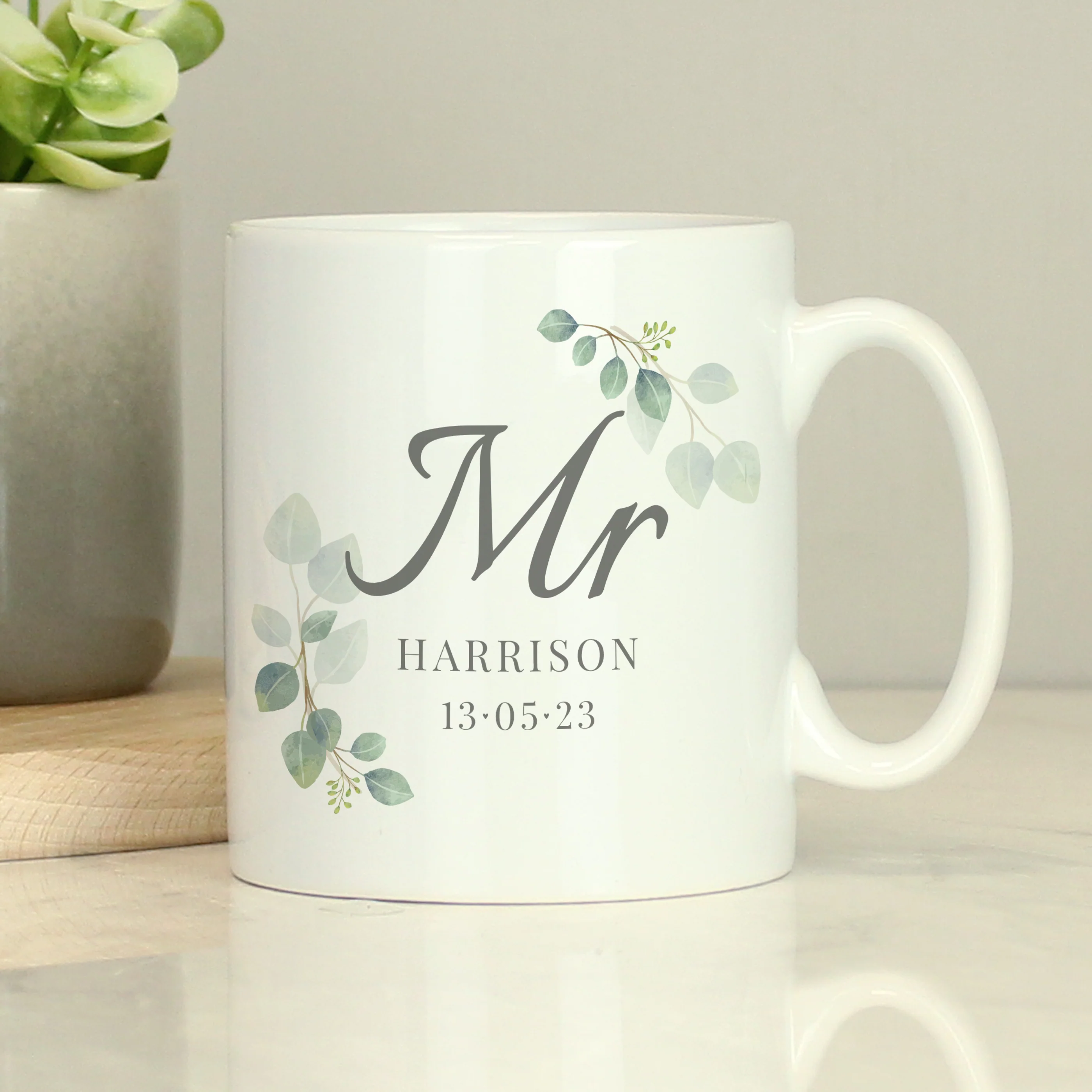 Personalised Botanical Mr Mug - Image 2