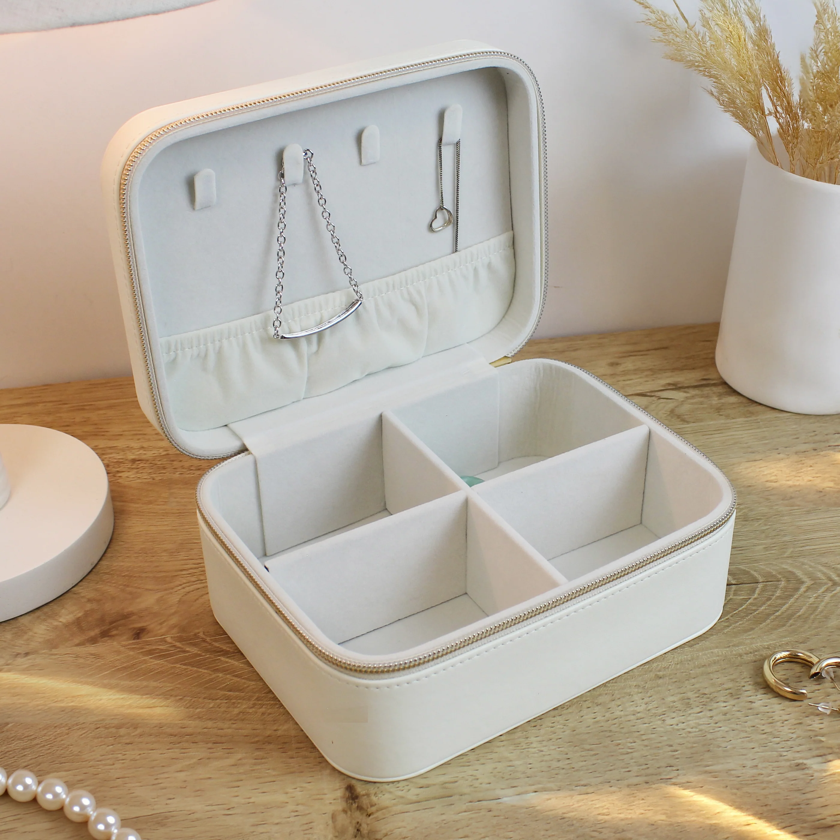 Personalised Botanical Travel Jewellery Box - Image 4