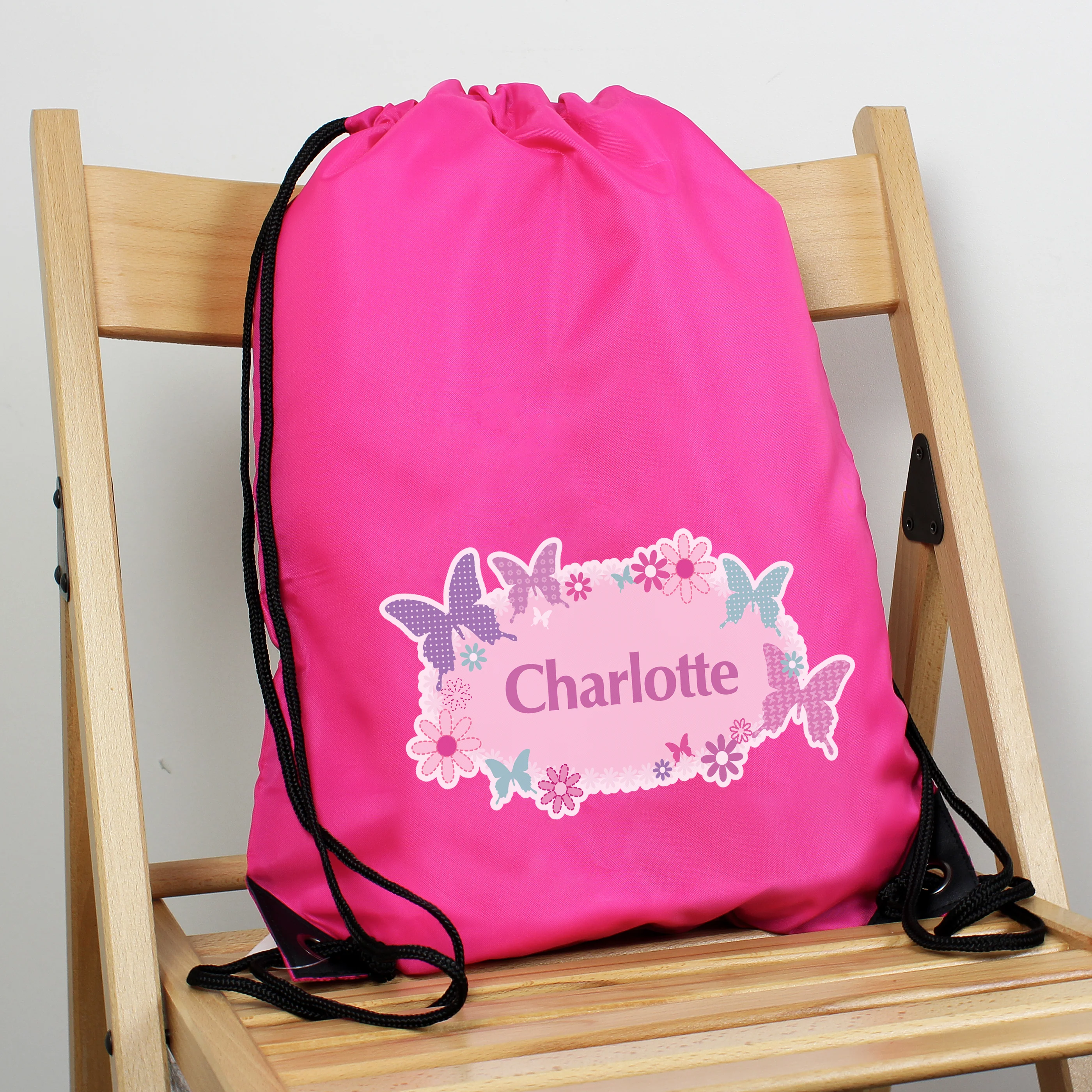 Personalised Butterfly Swim & Kit Bag - Image 3