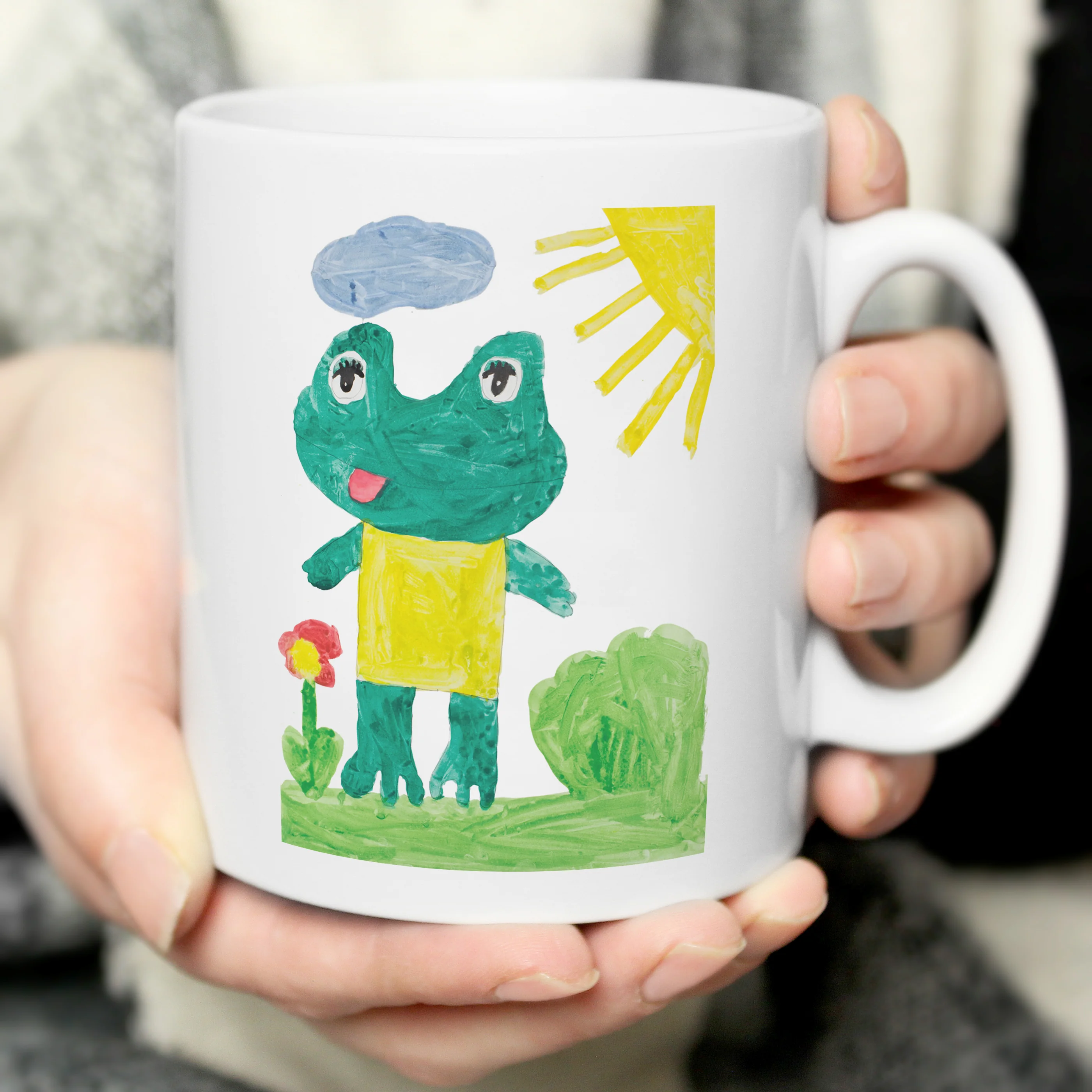 Personalised Childrens Drawing Photo Upload Mug - Image 9