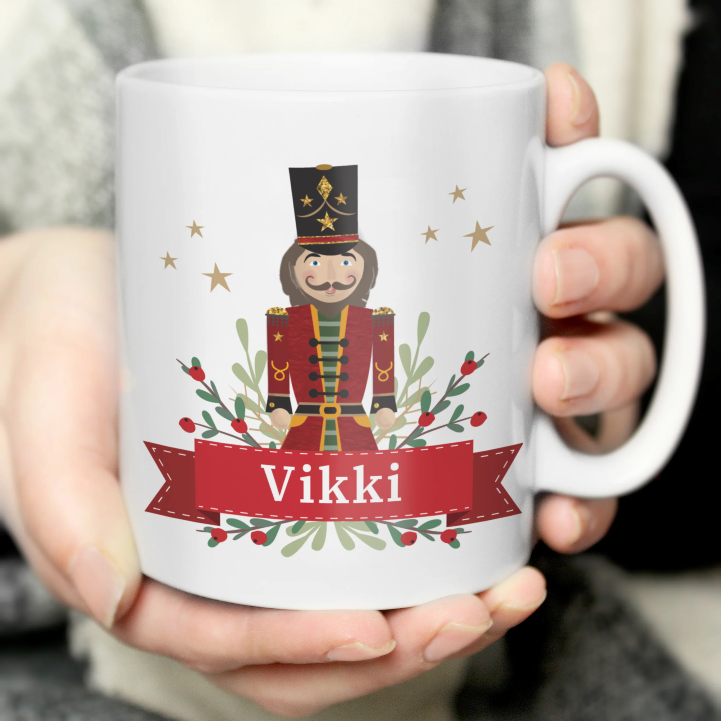 Personalised Christmas Nutcracker Mug - Image 2