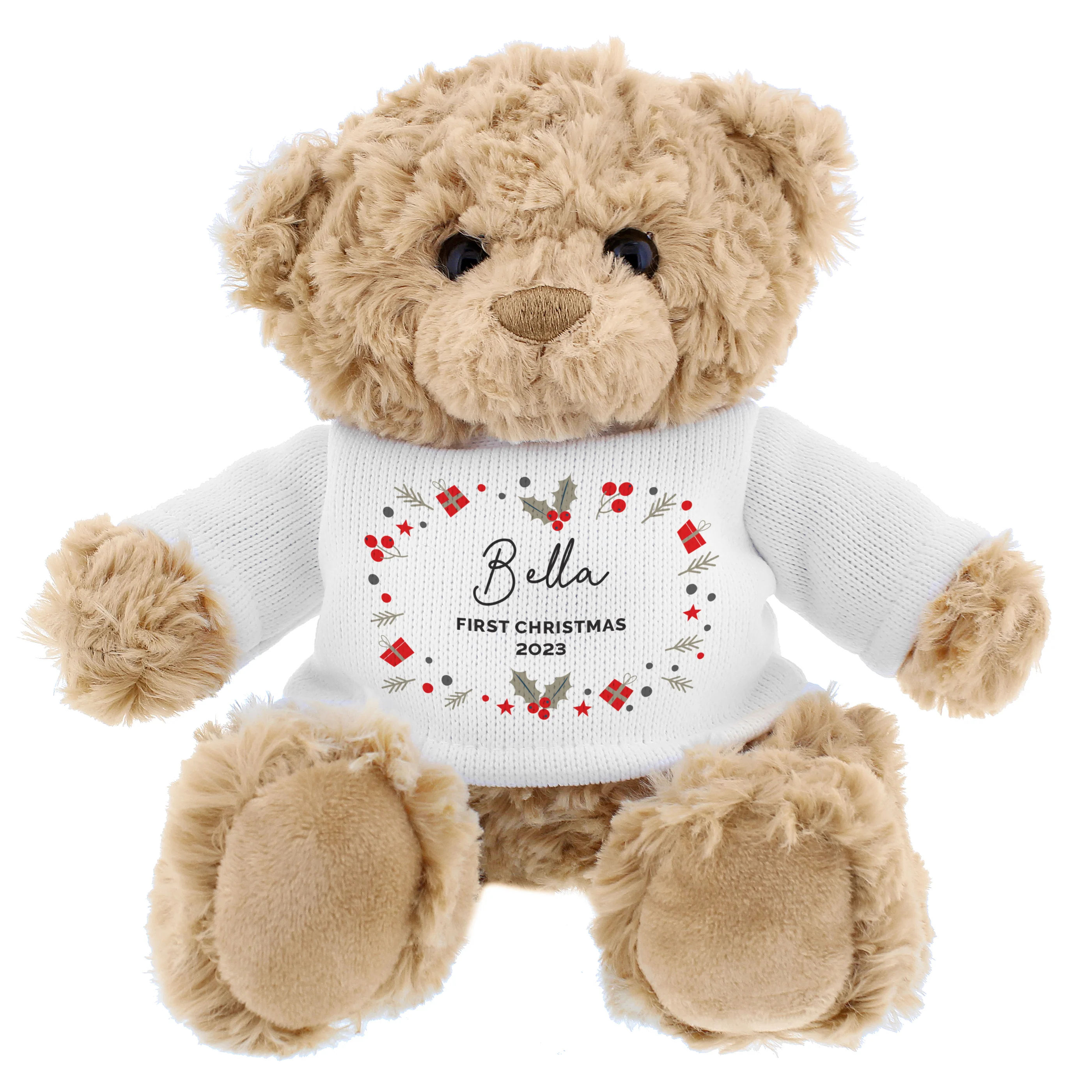 Personalised Christmas Teddy Bear - Image 5