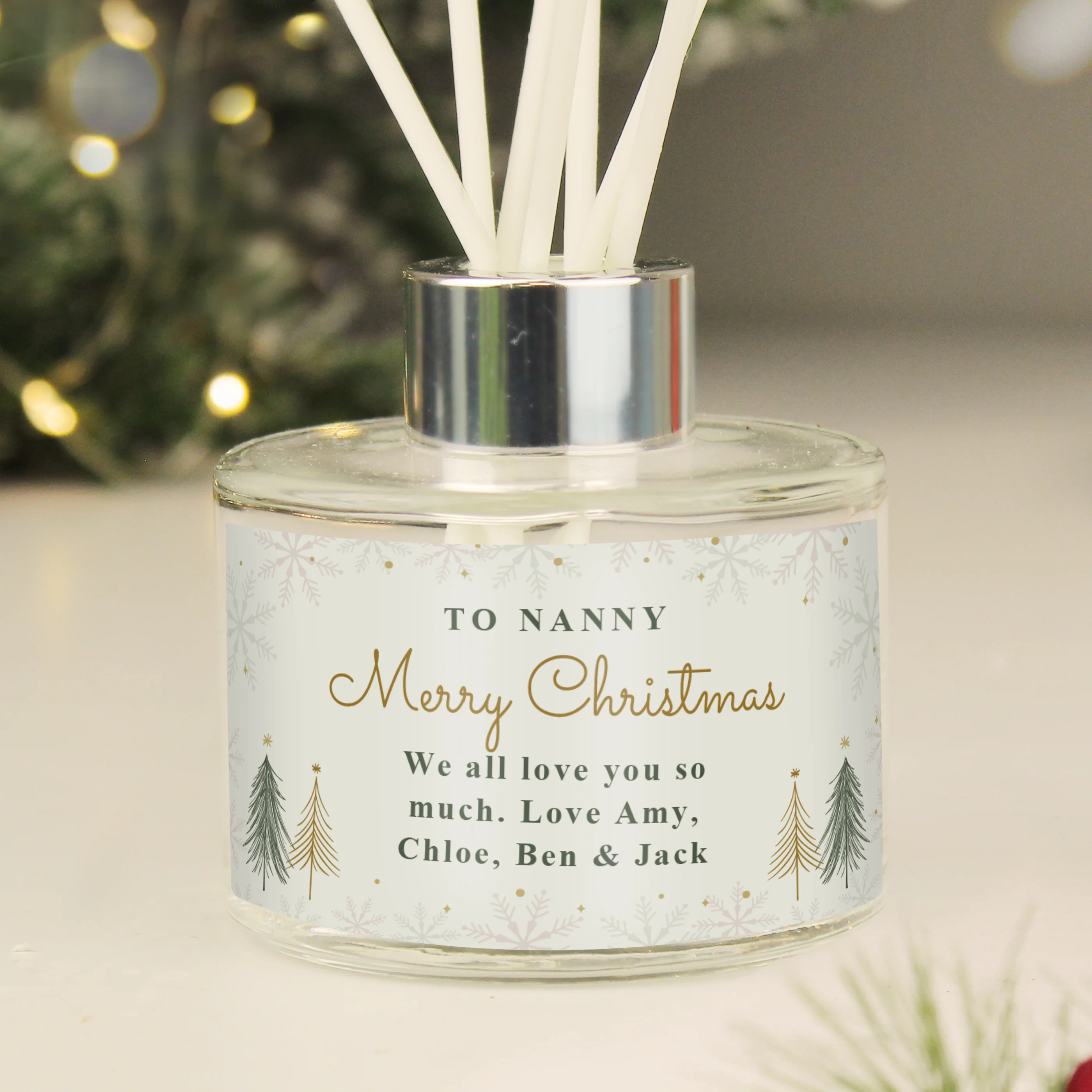 Personalised Christmas Tree Diffuser - Image 2