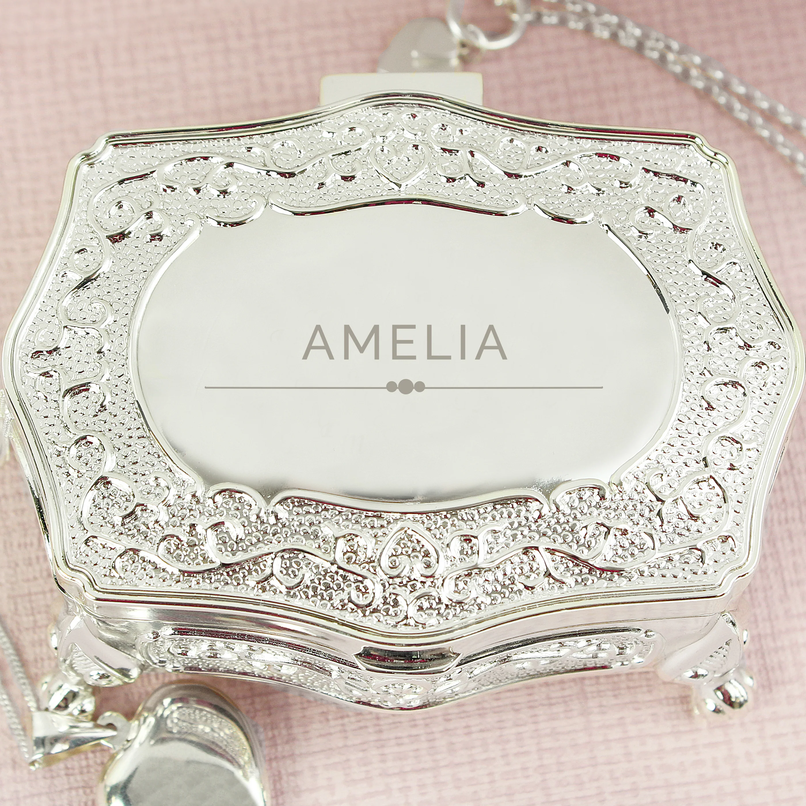 Personalised Classic Small Antique Trinket Box - Image 7