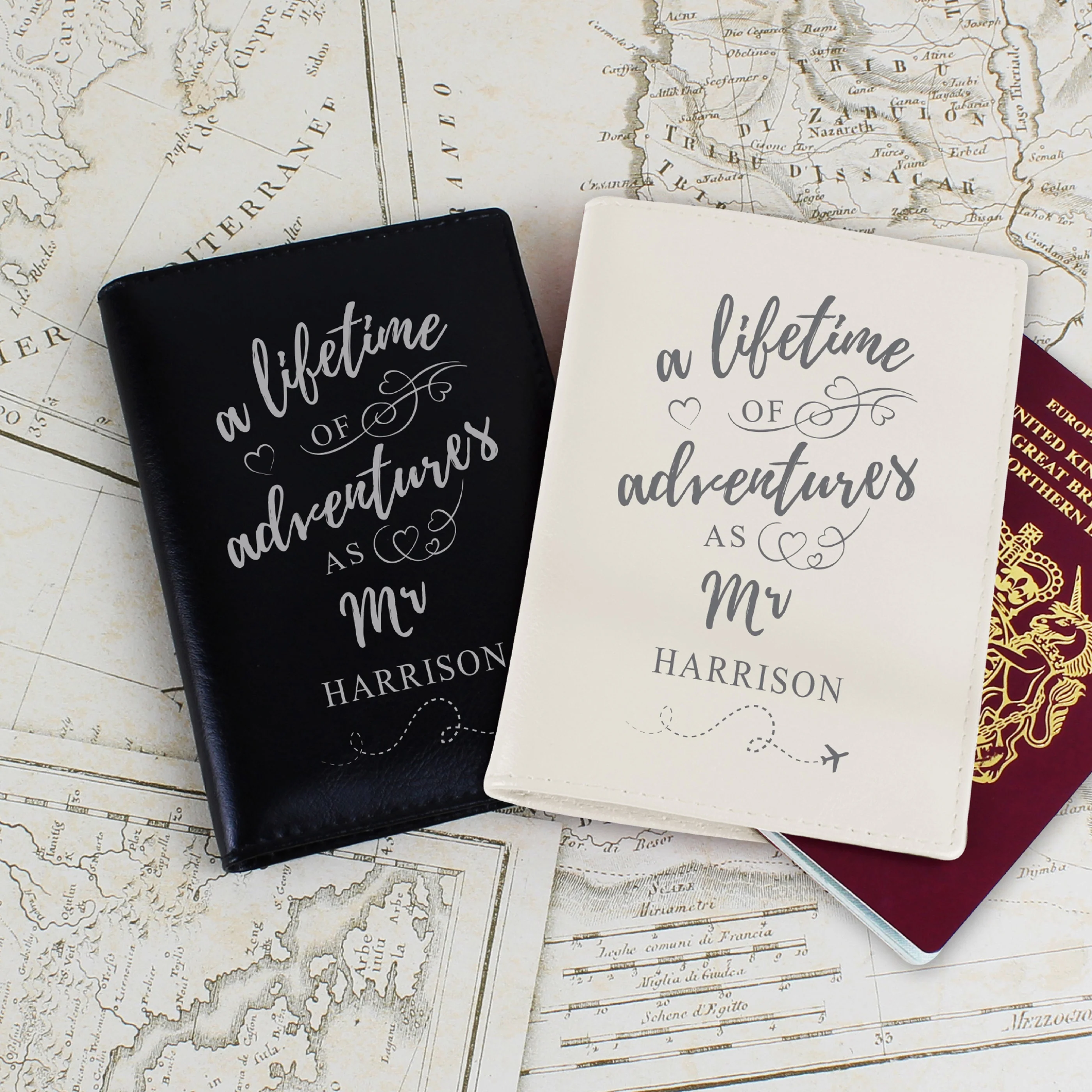 Personalised Couples Set of 2 Passports - Image 5
