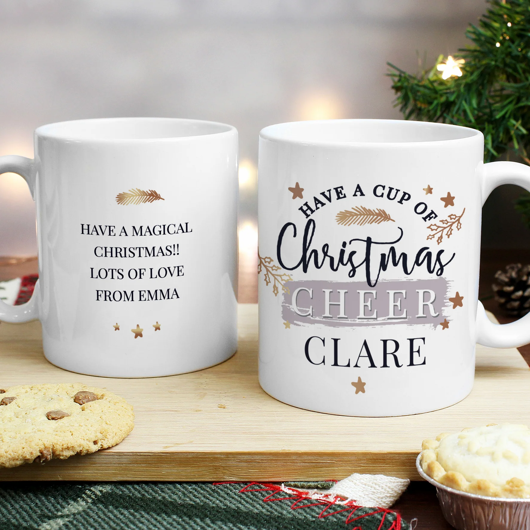 Personalised Cup of Christmas Cheer Mug - Image 2