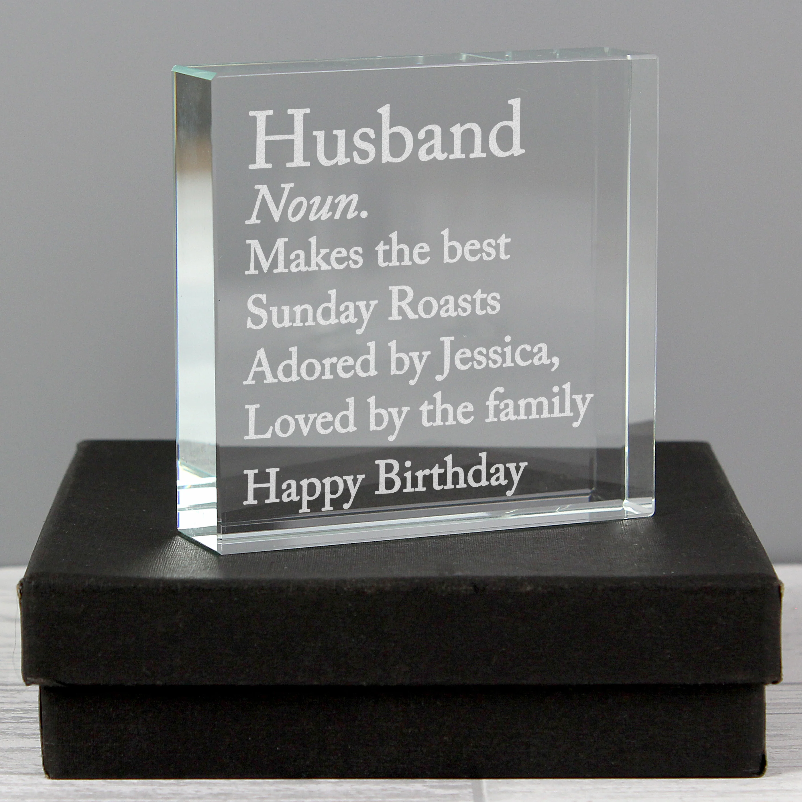 Personalised Dictionary Definition Crystal Token - Image 5