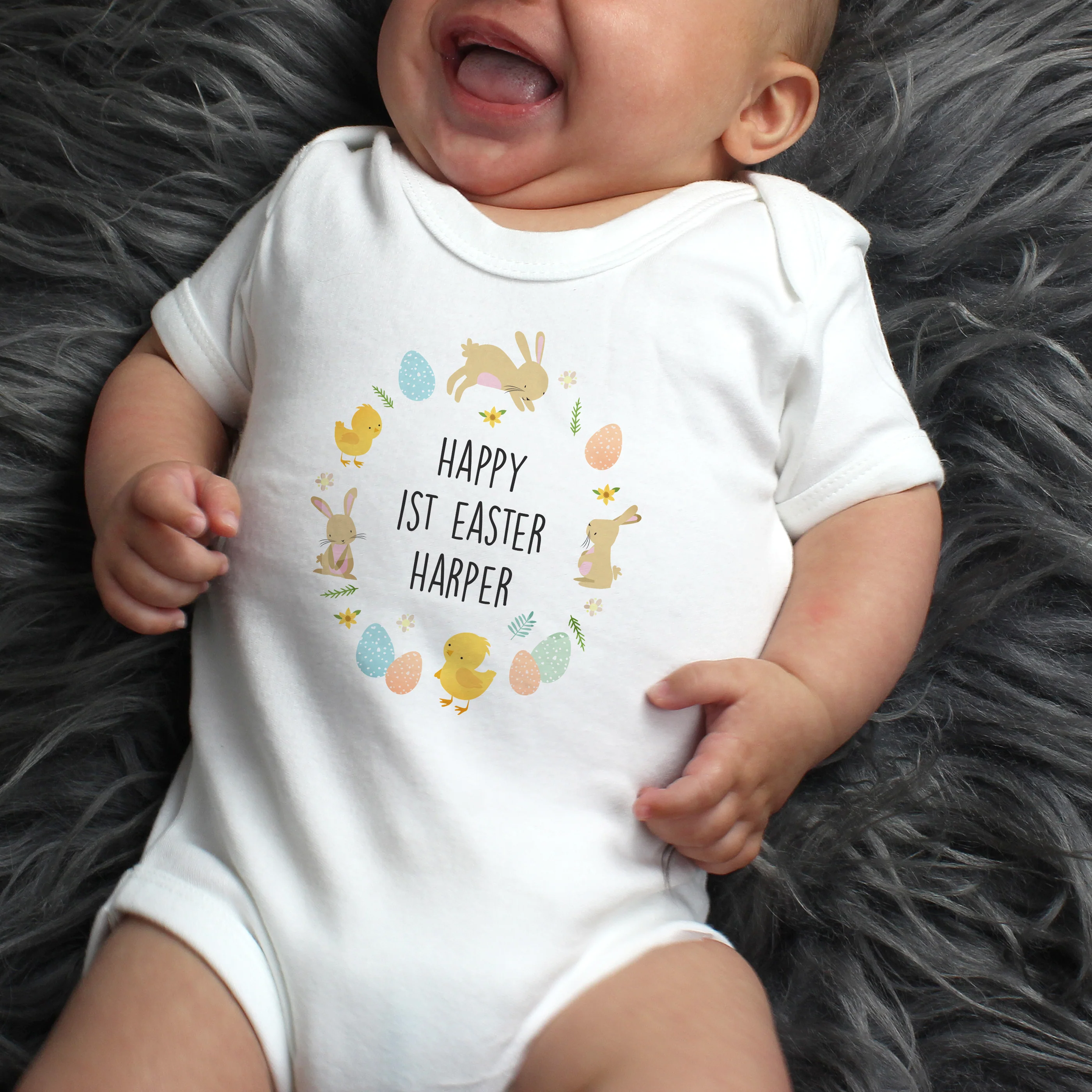 Personalised Easter Baby Vest - Image 4