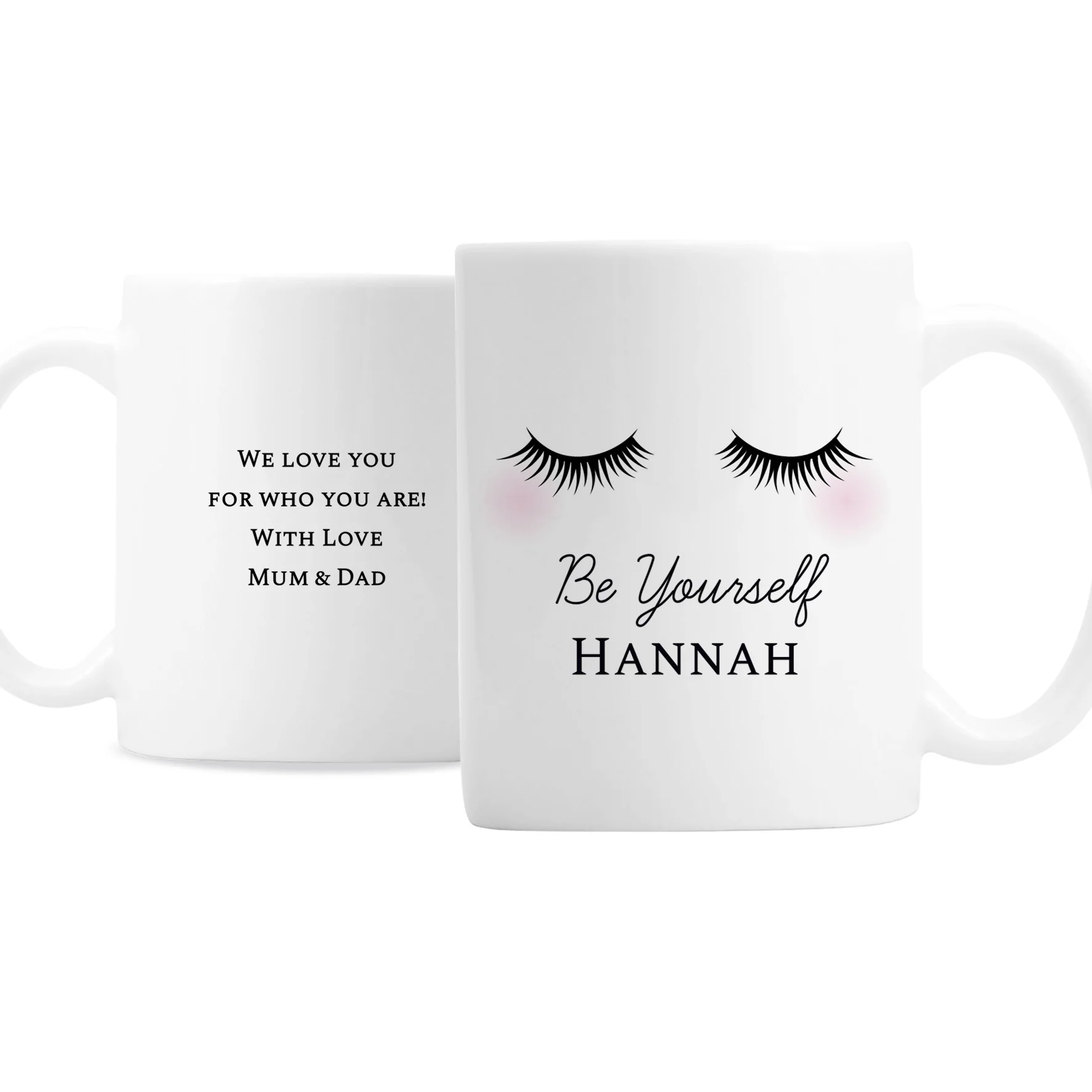 Personalised Eyelashes Mug - Image 2
