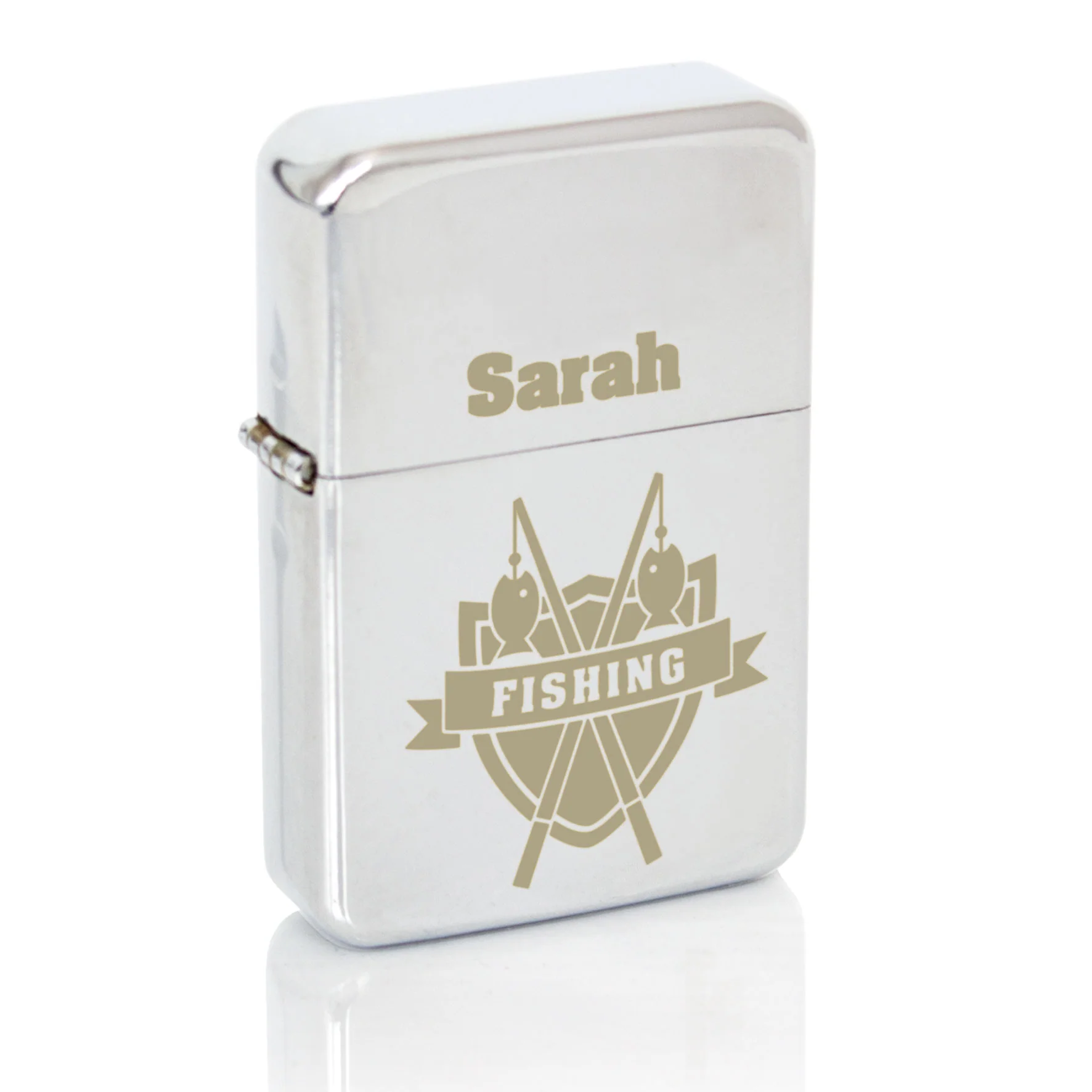 Personalised Fishing Crest Lighter - Image 5