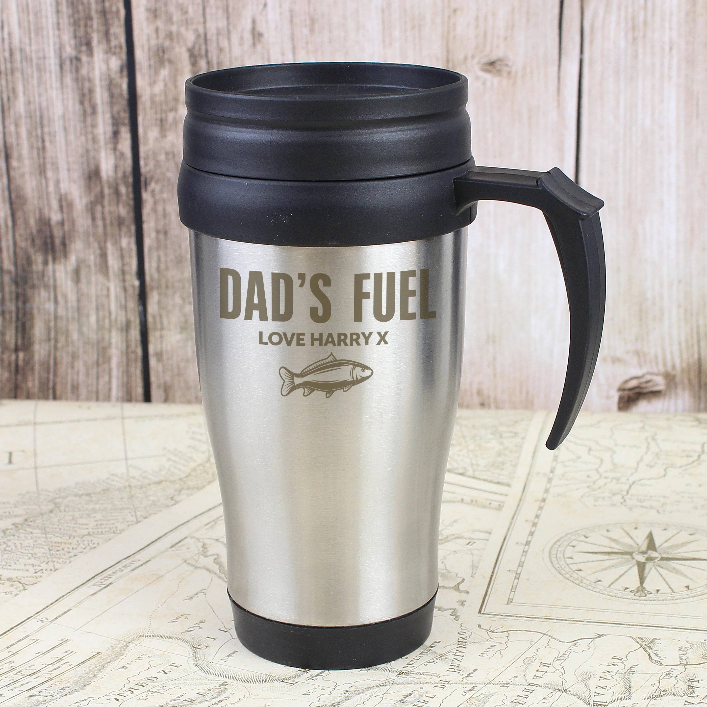 Personalised Fishing Travel Mug - Image 5