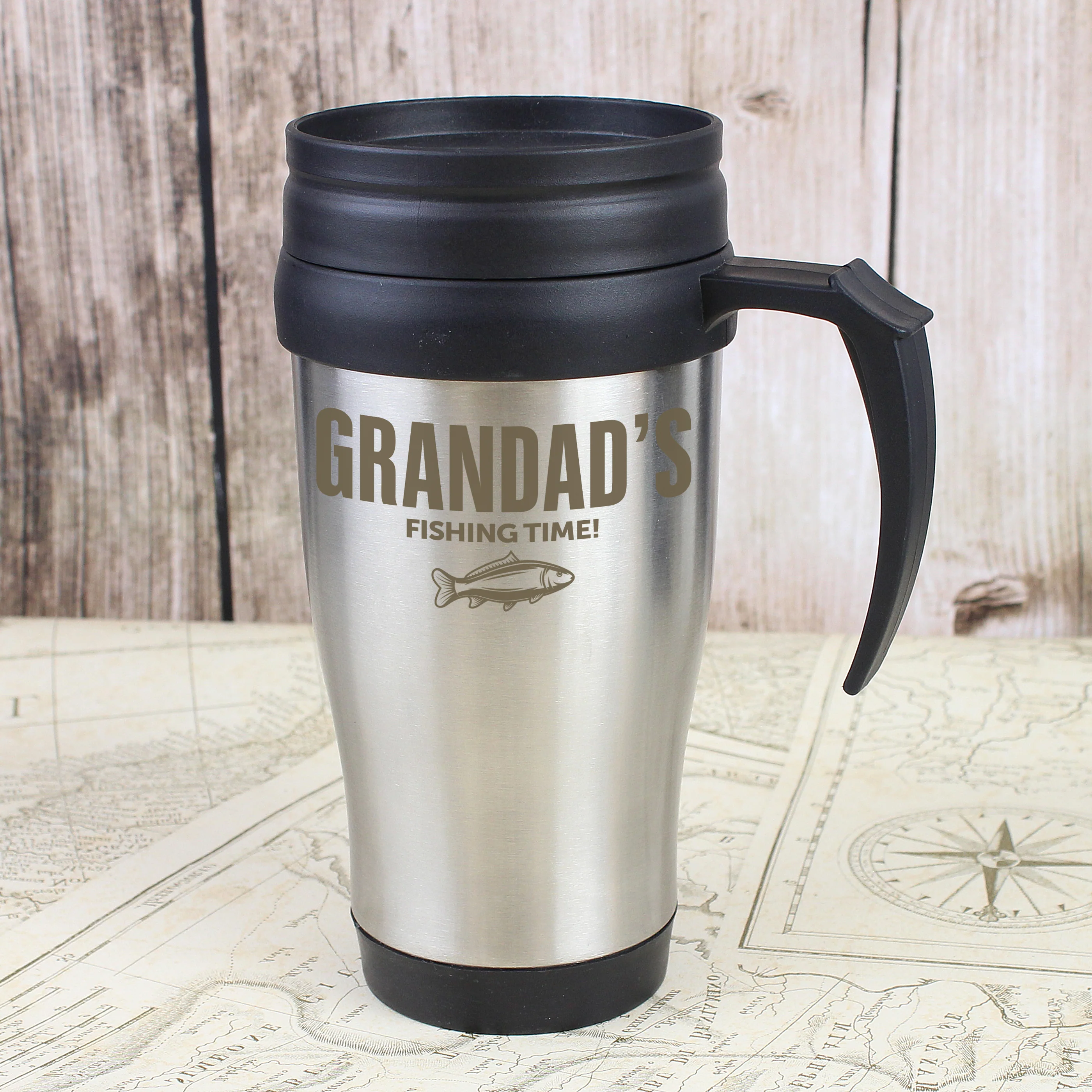 Personalised Fishing Travel Mug - Image 6
