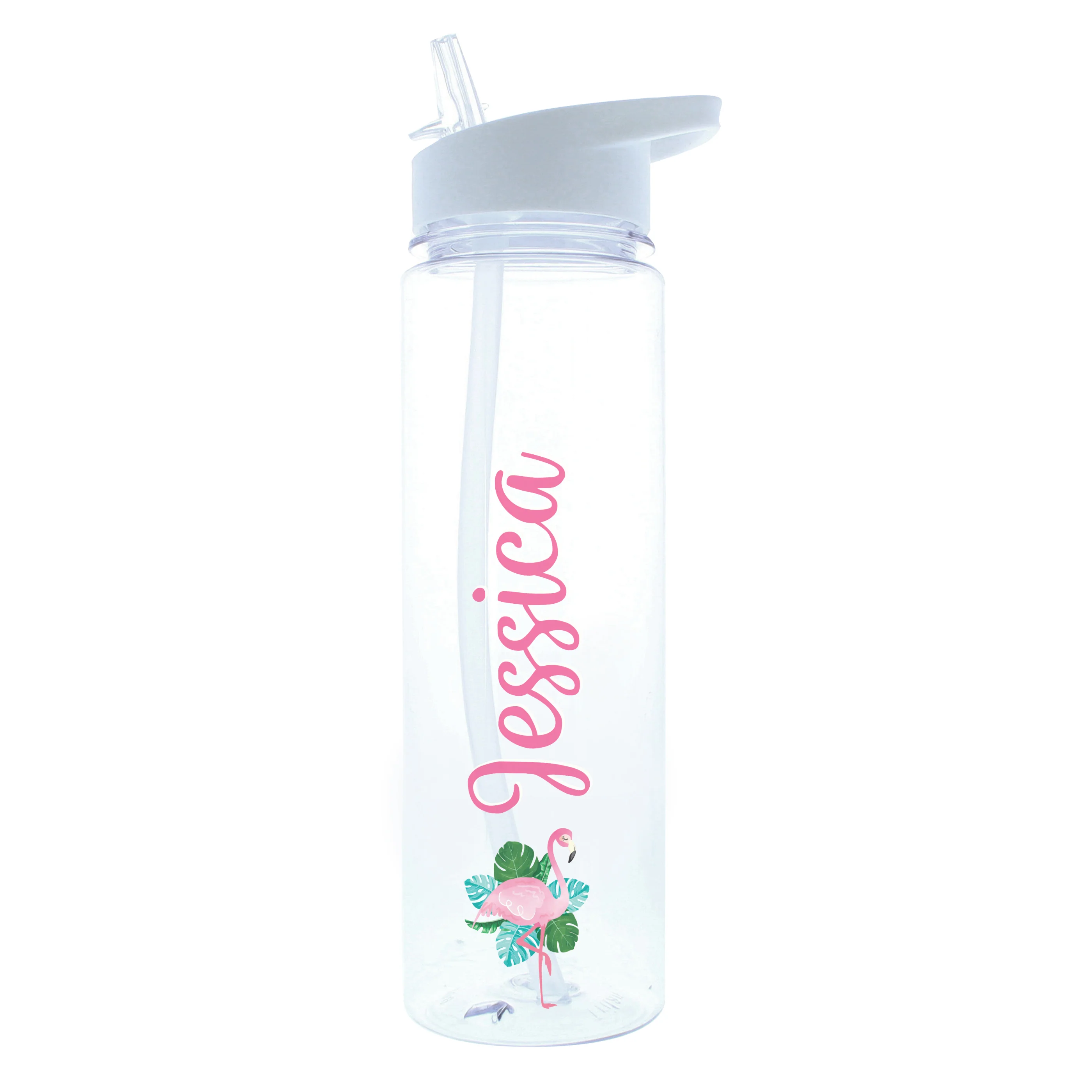 Personalised Flamingo Water Bottle - Image 2