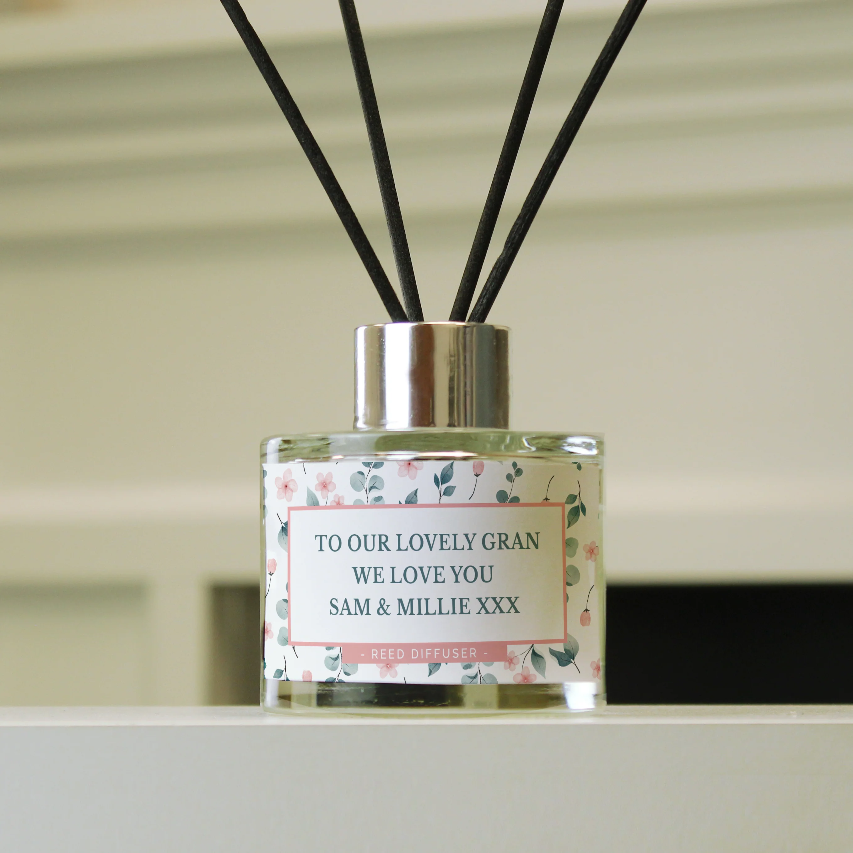 Personalised Floral Reed Diffuser - Image 2