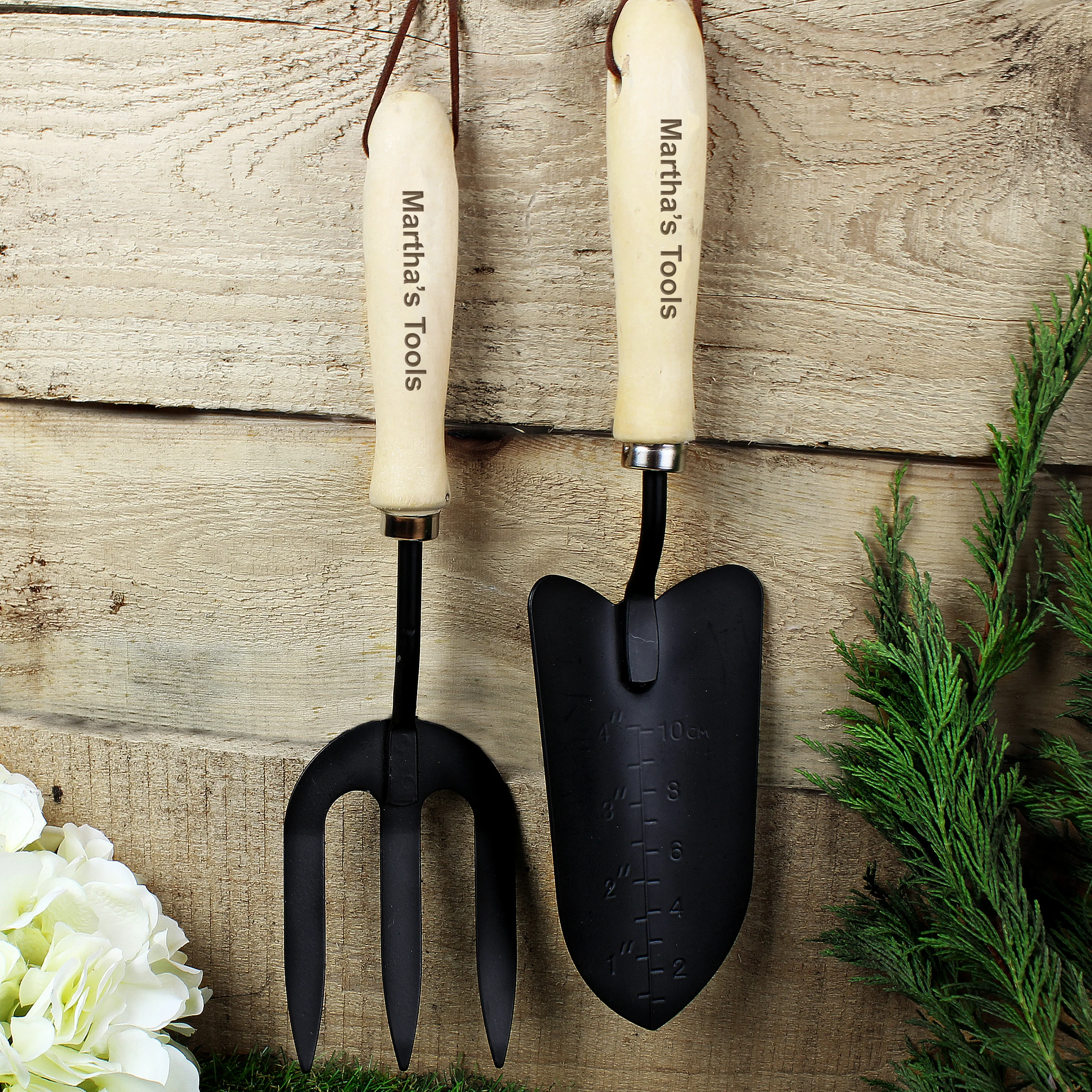 Personalised Fork & Trowel Set - Image 4
