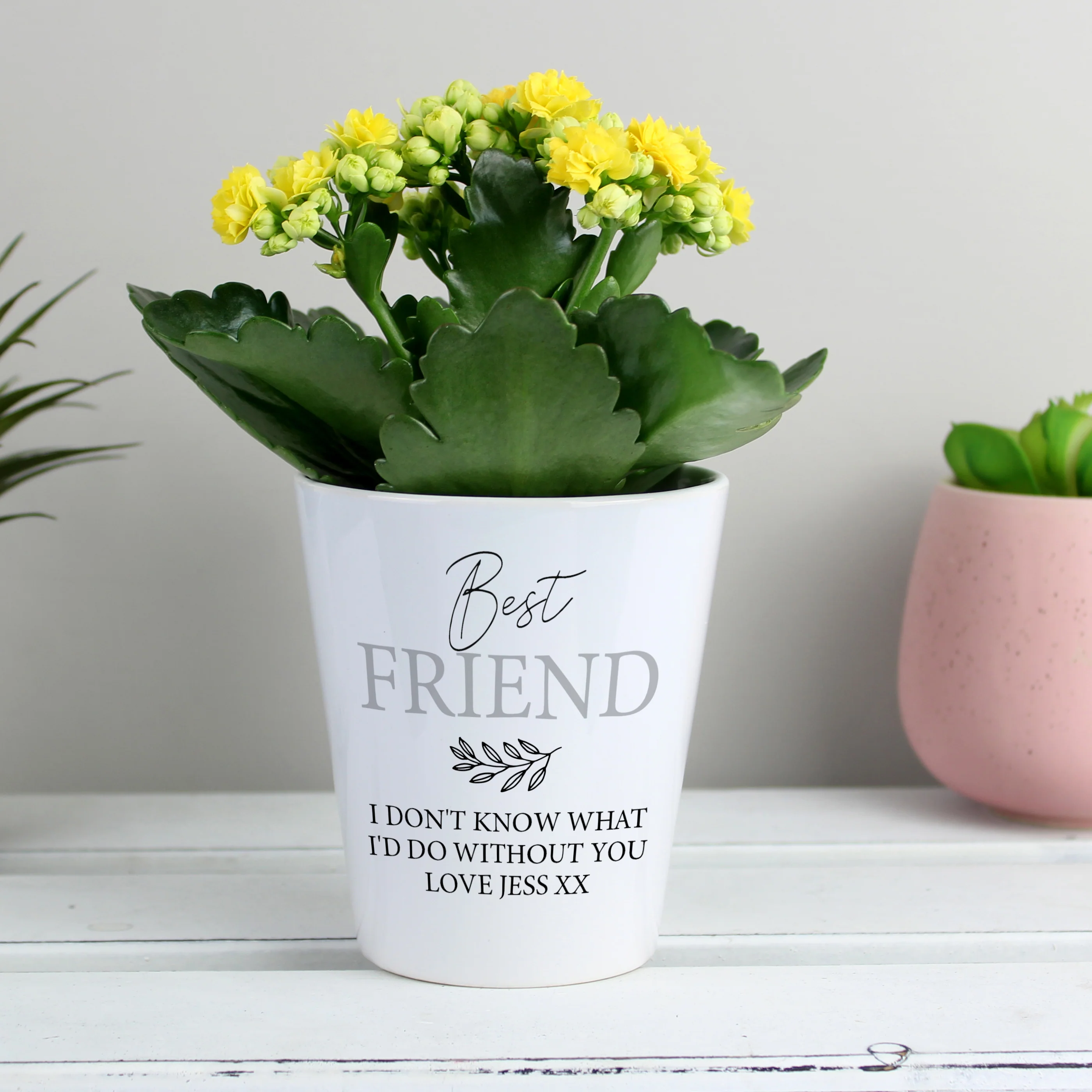 Personalised Free Text Plant Pot - Image 4