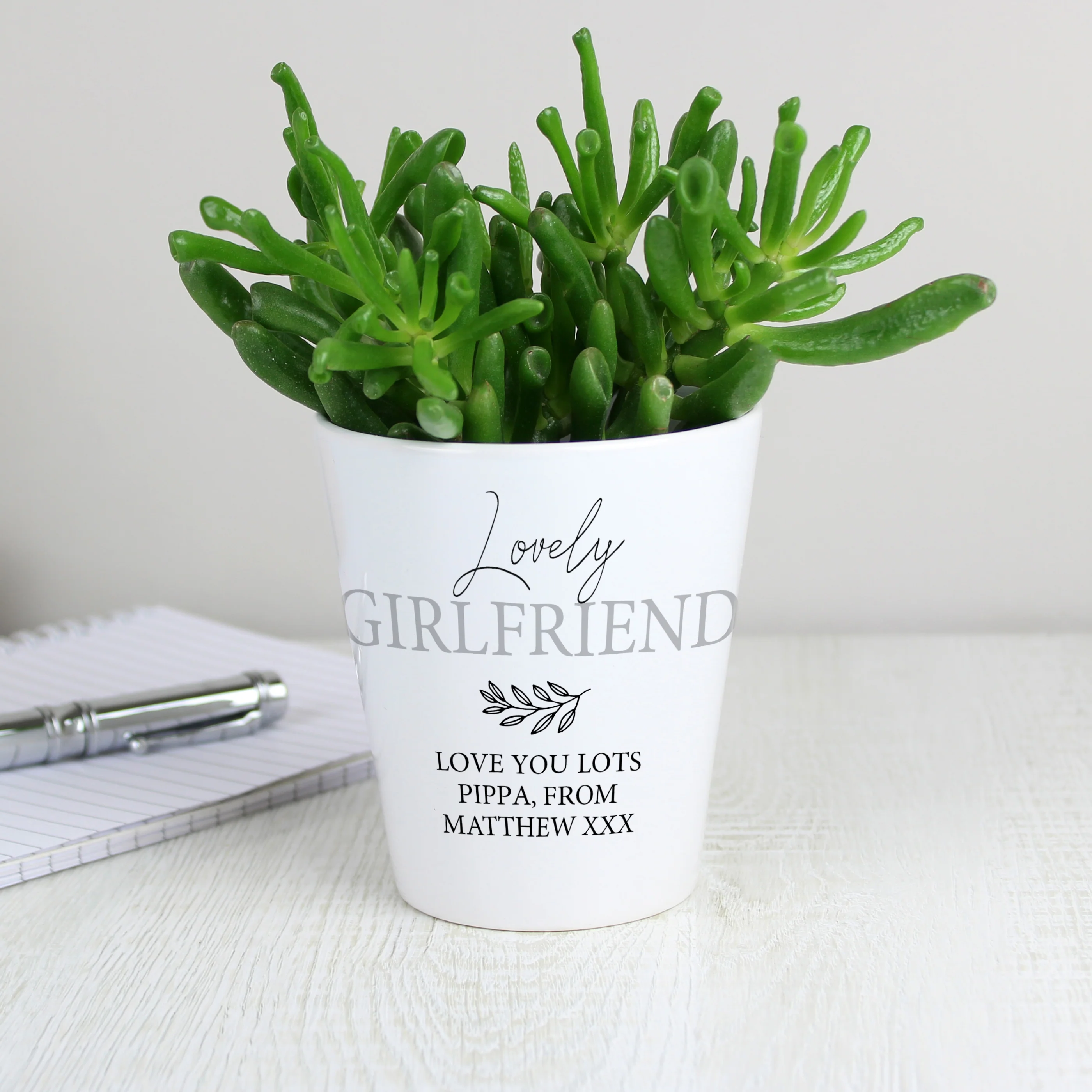 Personalised Free Text Plant Pot - Image 7