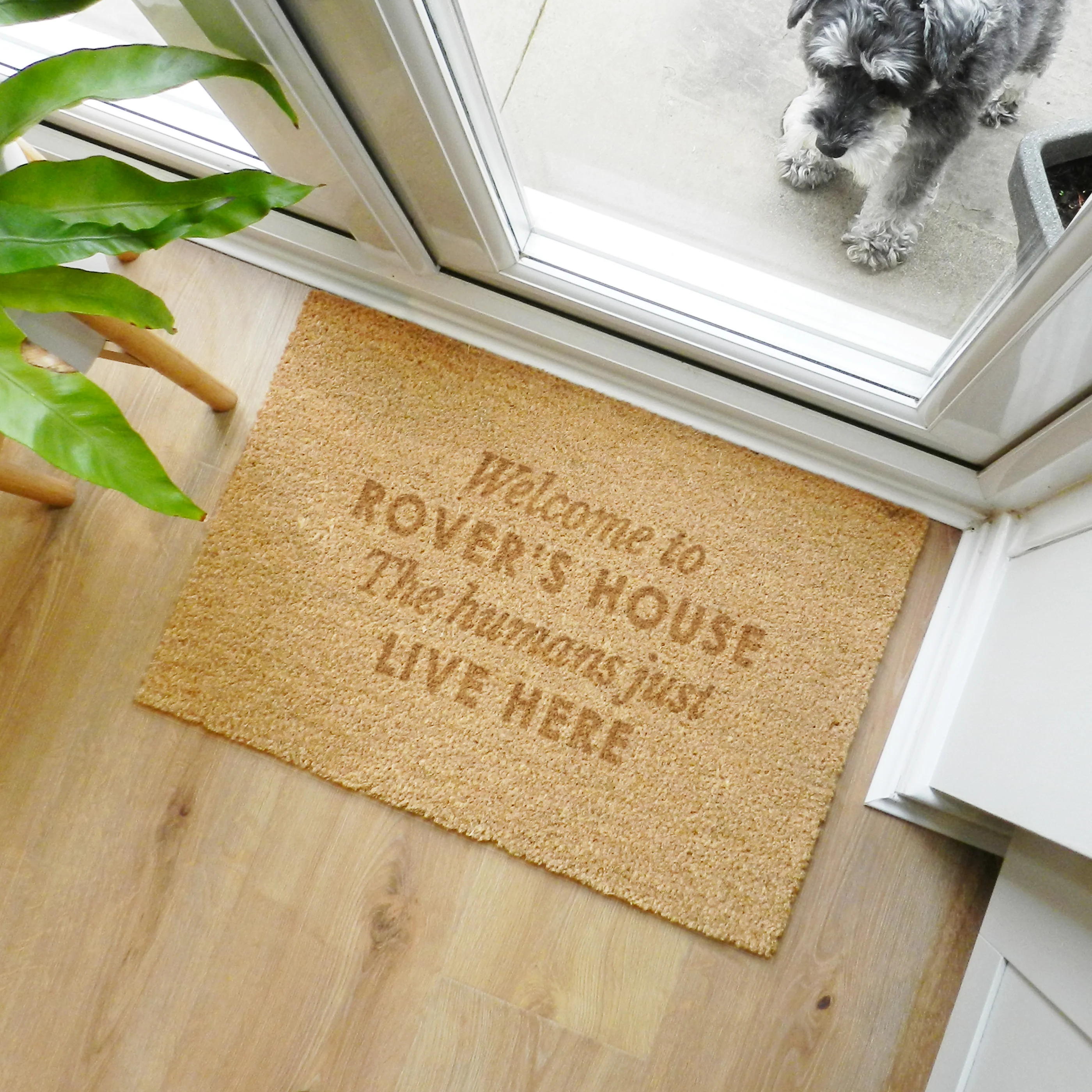 Personalised Free Text Rectangle Indoor Doormat - Image 3