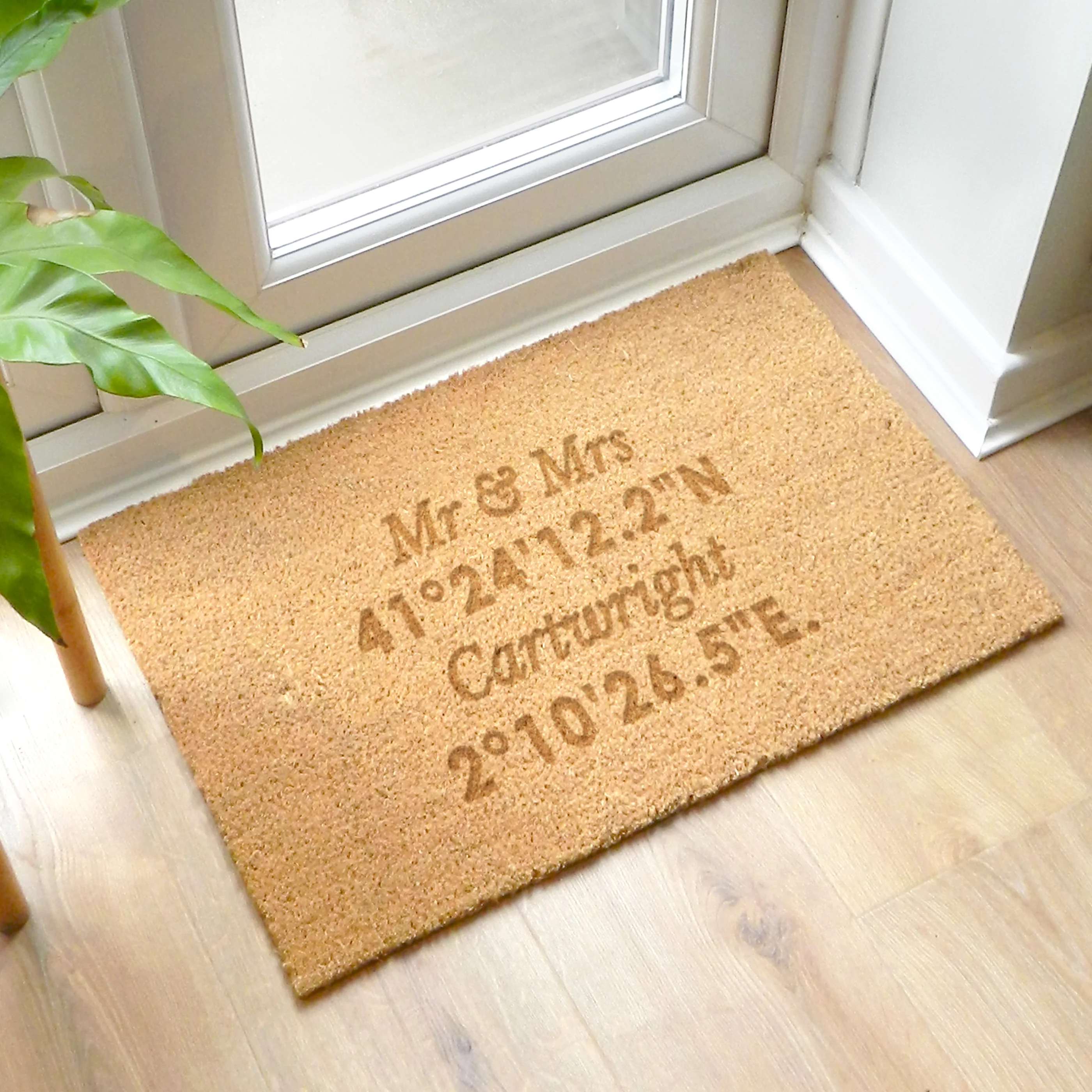 Personalised Free Text Rectangle Indoor Doormat - Image 4