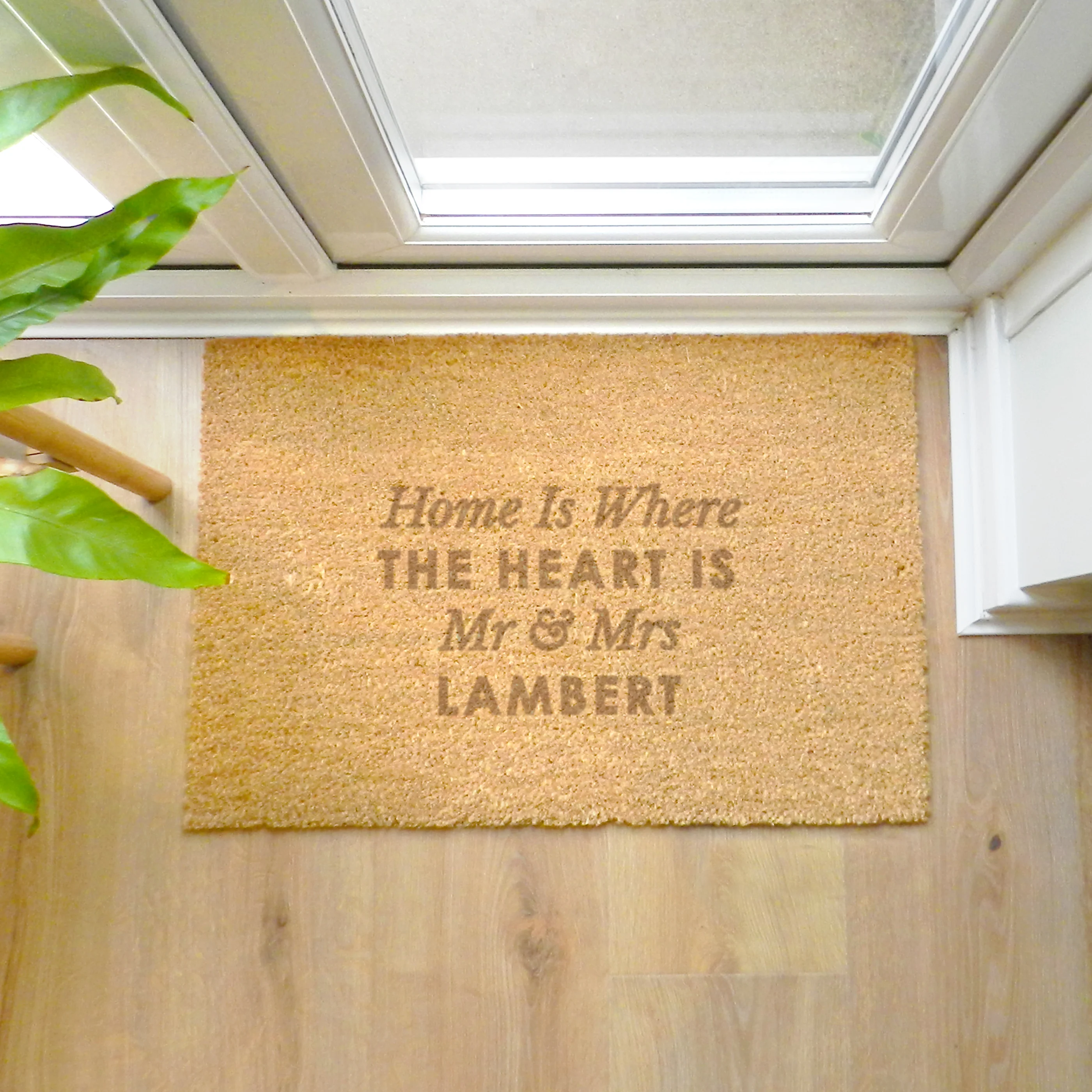 Personalised Free Text Rectangle Indoor Doormat - Image 6