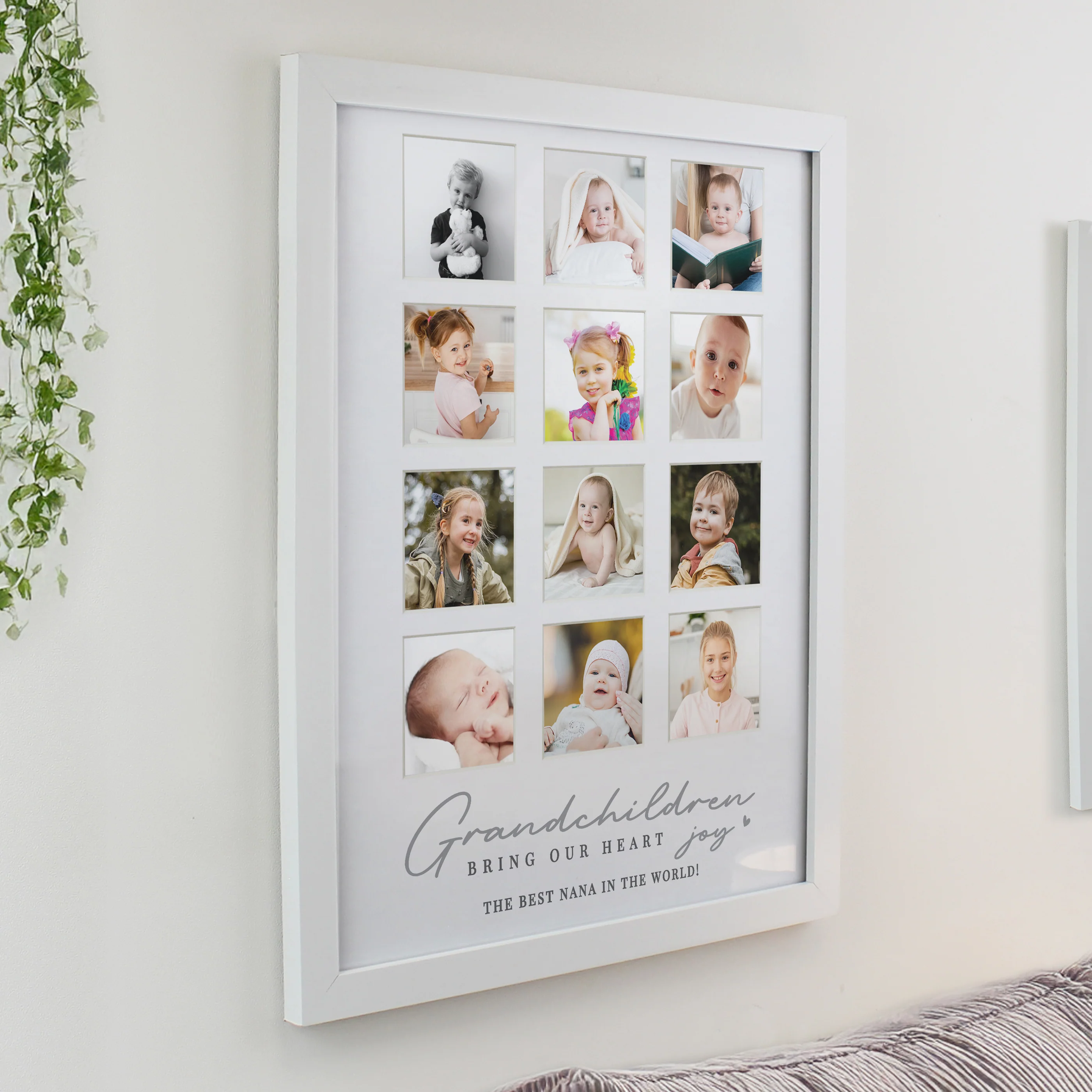 Personalised Grandchildren White Multi Photo Frame - Image 2