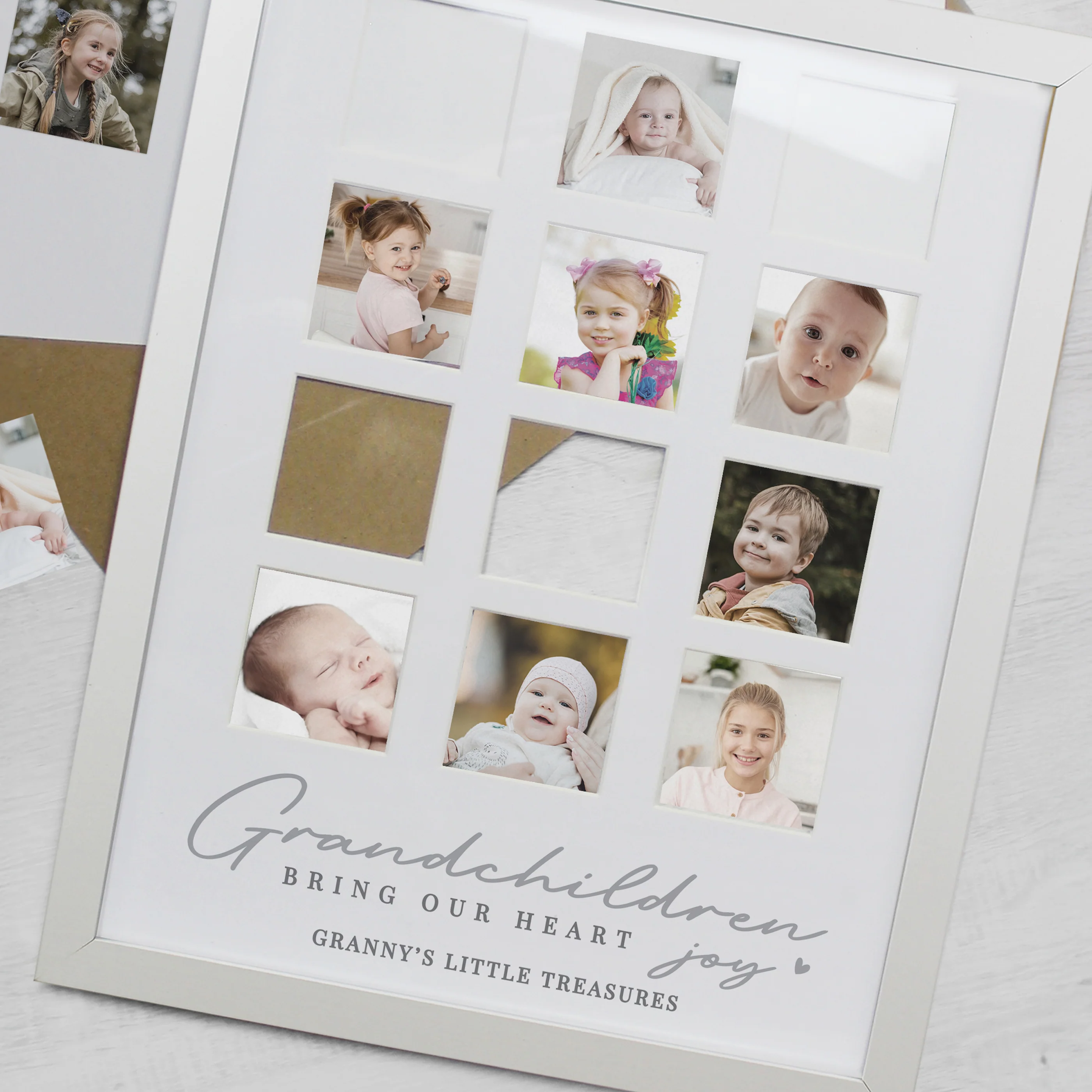 Personalised Grandchildren White Multi Photo Frame - Image 4