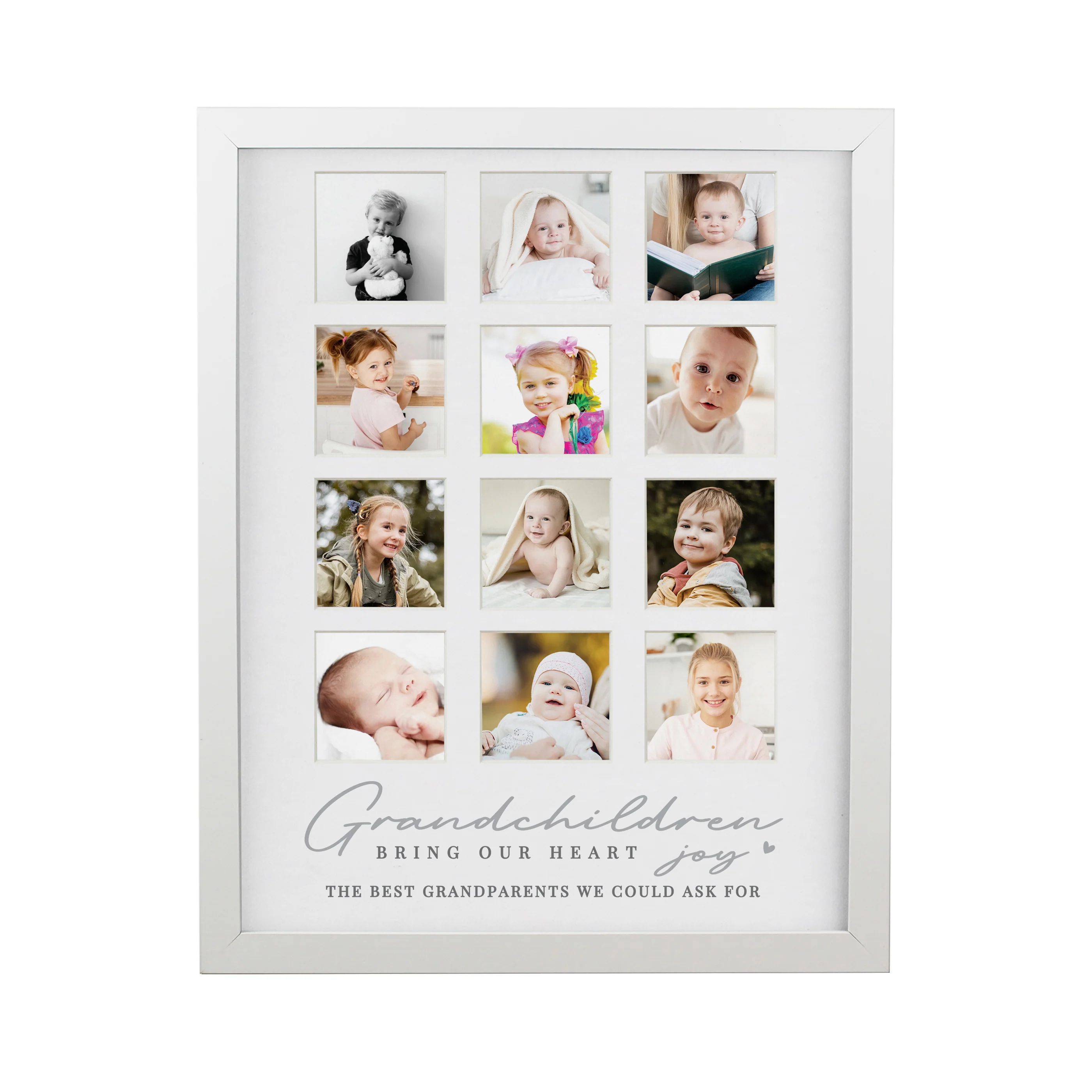 Personalised Grandchildren White Multi Photo Frame - Image 5