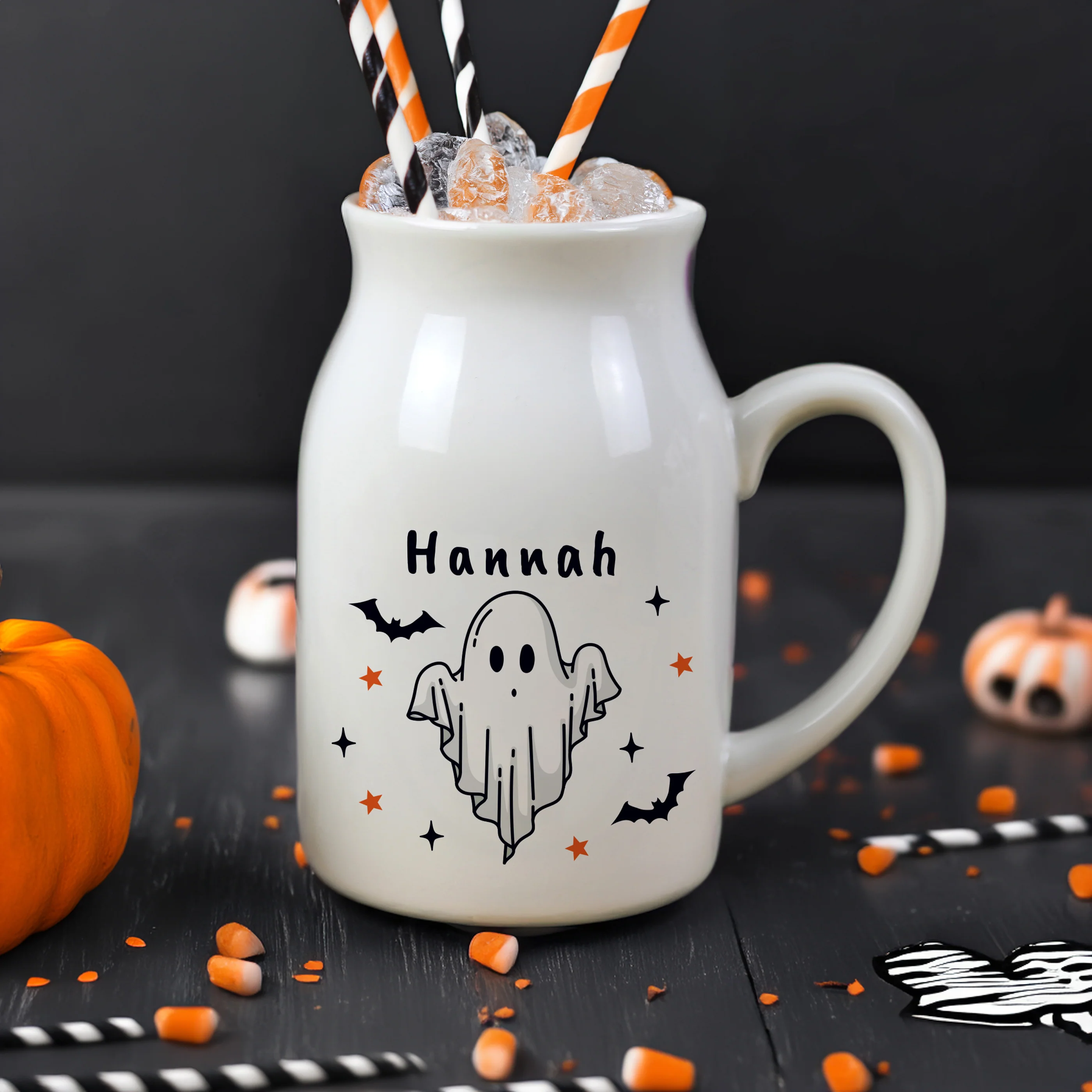 Personalised Halloween Ghost Jug - Image 2