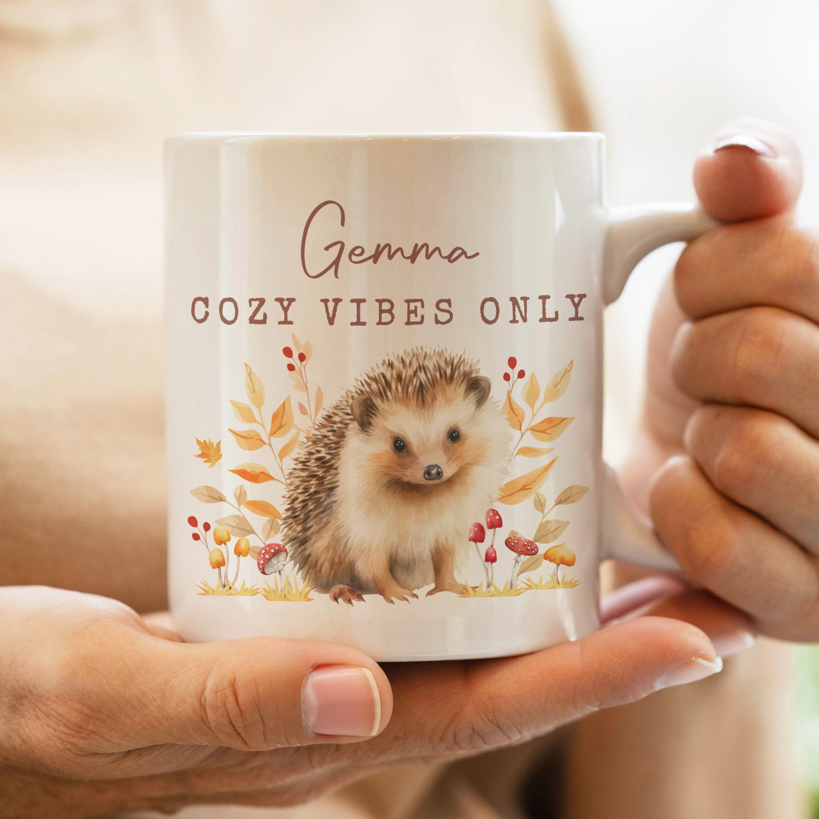 Personalised Hedgehog Mug - Image 2