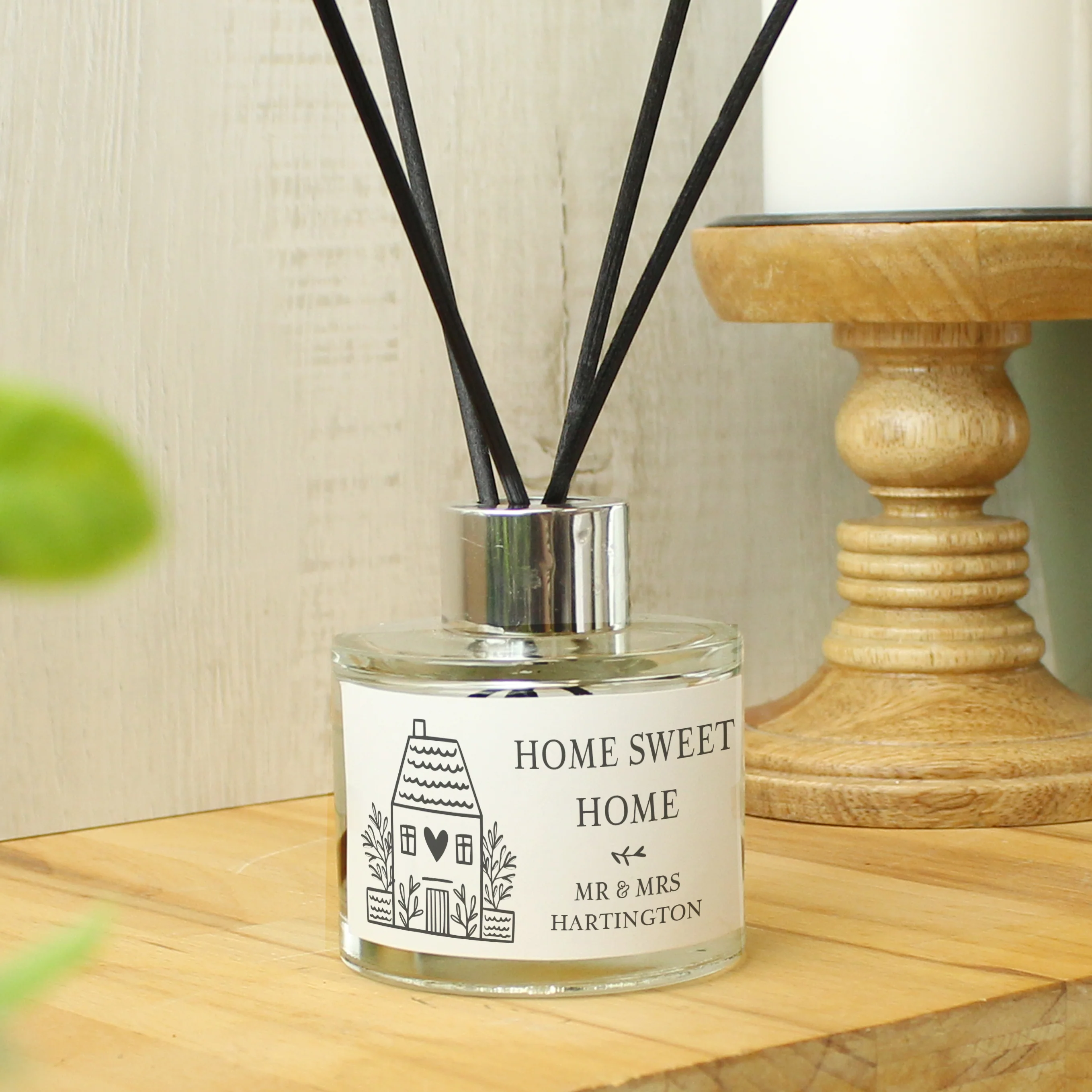 Personalised HOME Reed Diffuser - Image 2