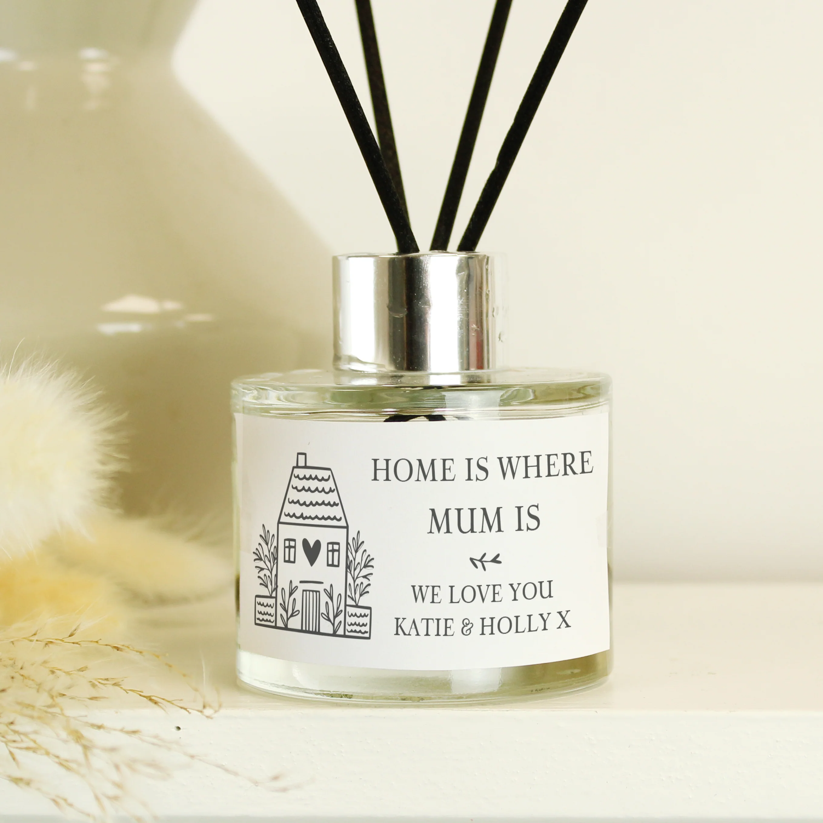 Personalised HOME Reed Diffuser - Image 3