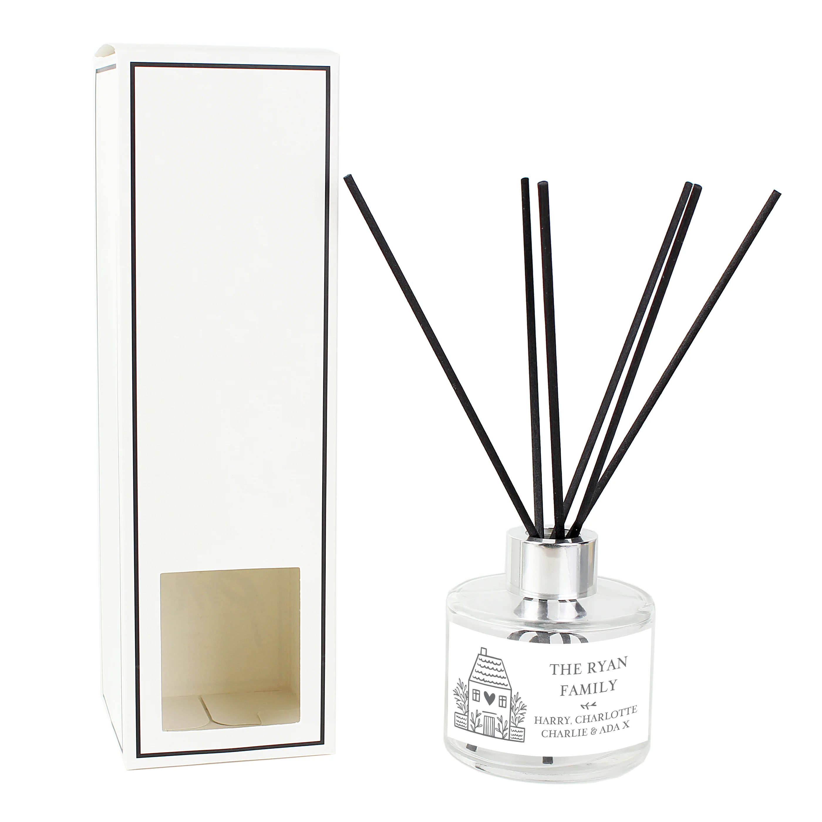 Personalised HOME Reed Diffuser - Image 5
