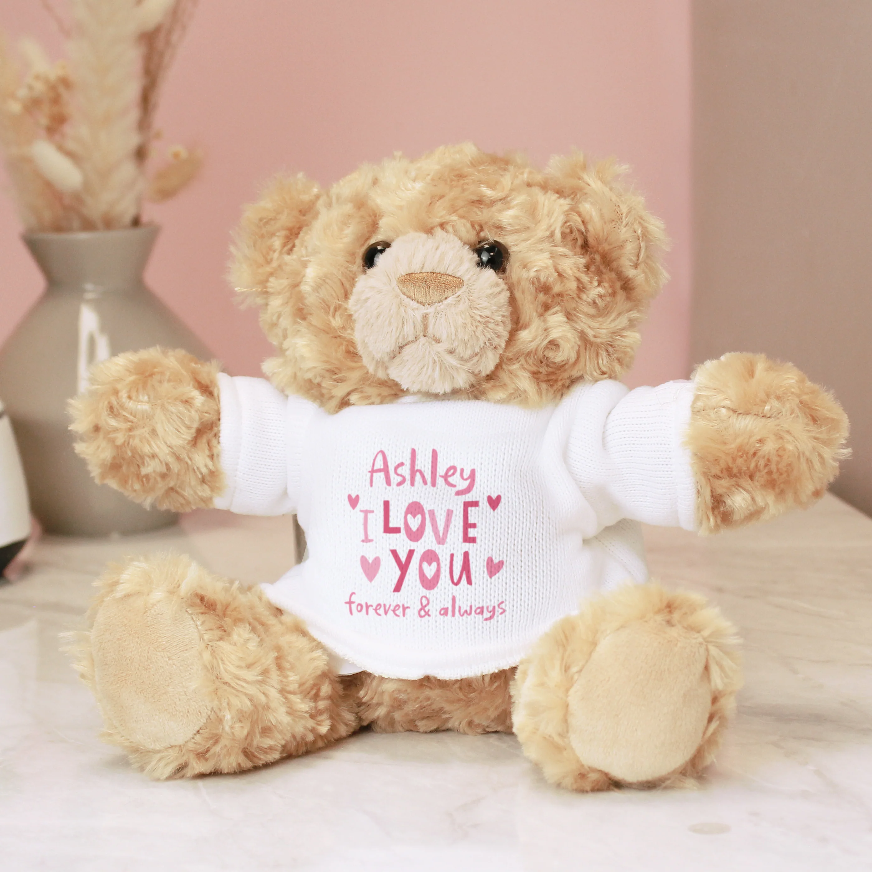 Personalised I Love You Teddy Bear - Image 6