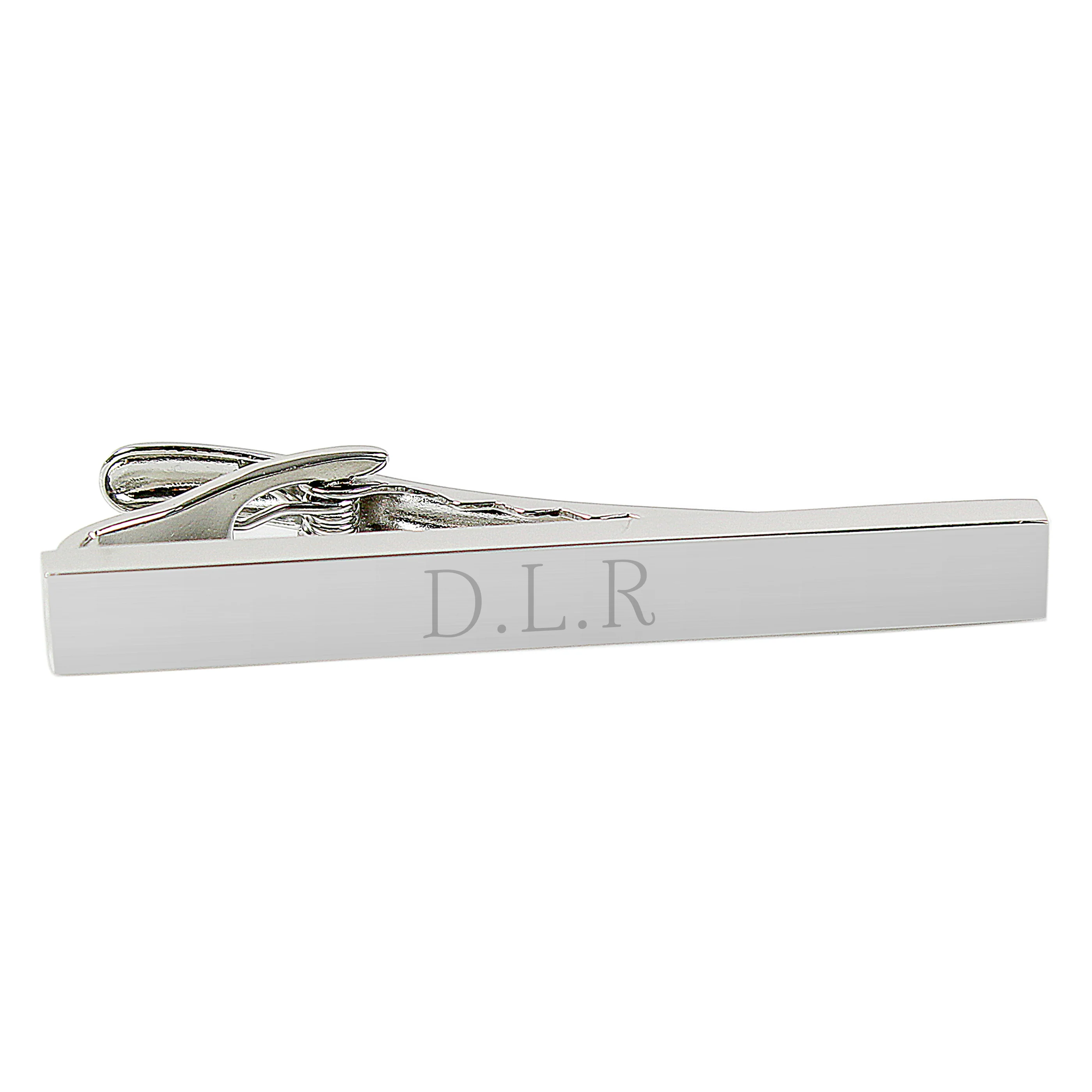 Personalised Initials Tie Clip - Image 2