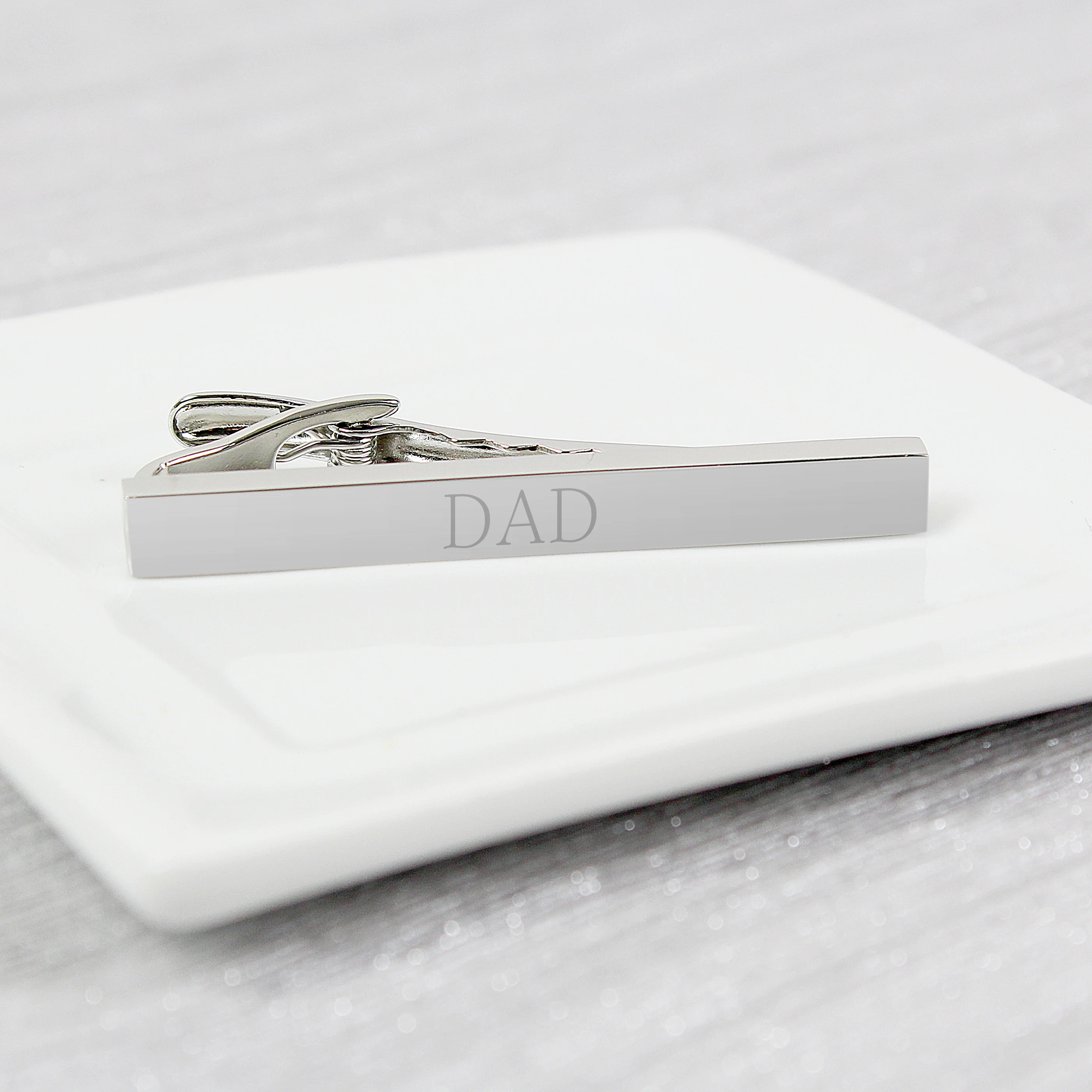 Personalised Initials Tie Clip - Image 3