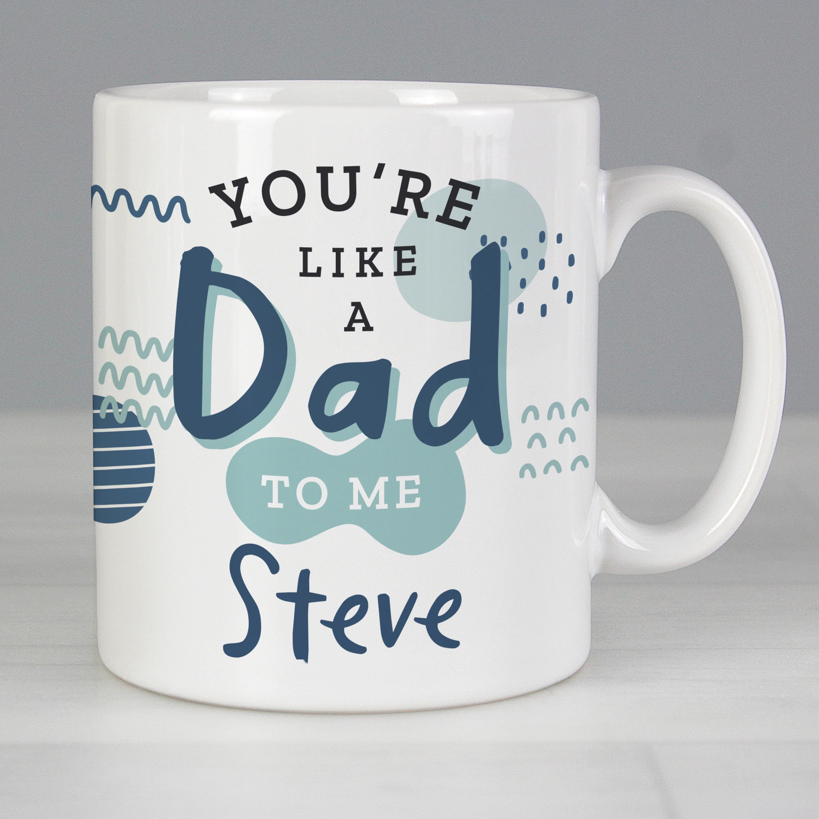 Personalised Like A Dad To Me Mug - Image 4
