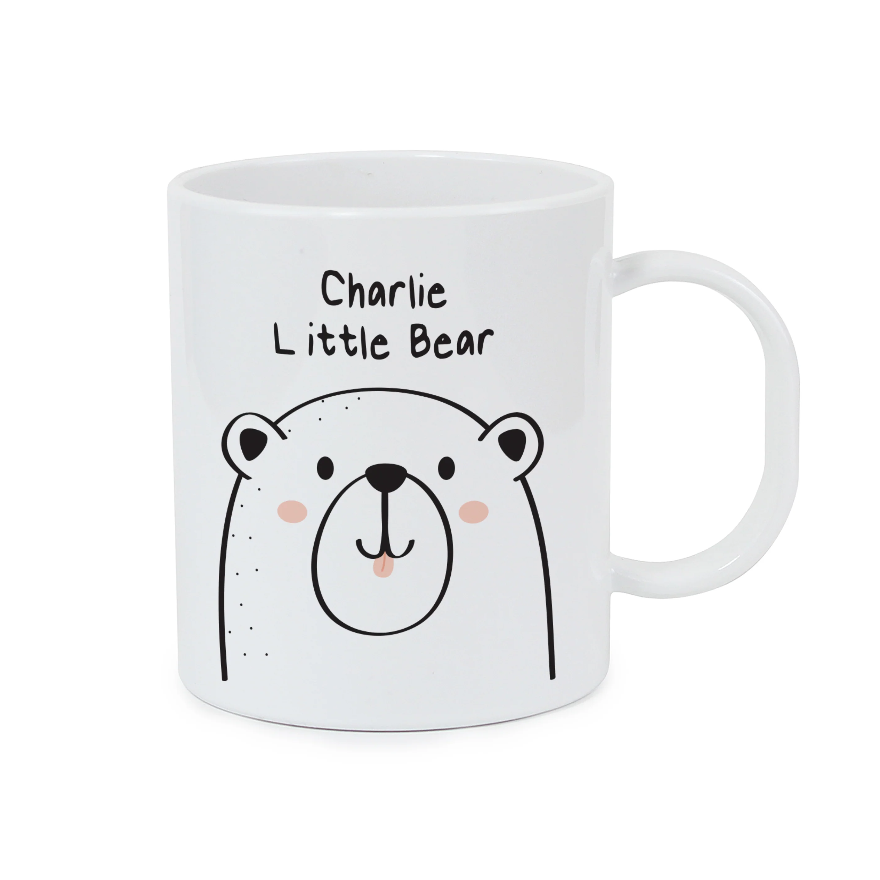 Personalised Little Bear Plastic Mug - Image 2