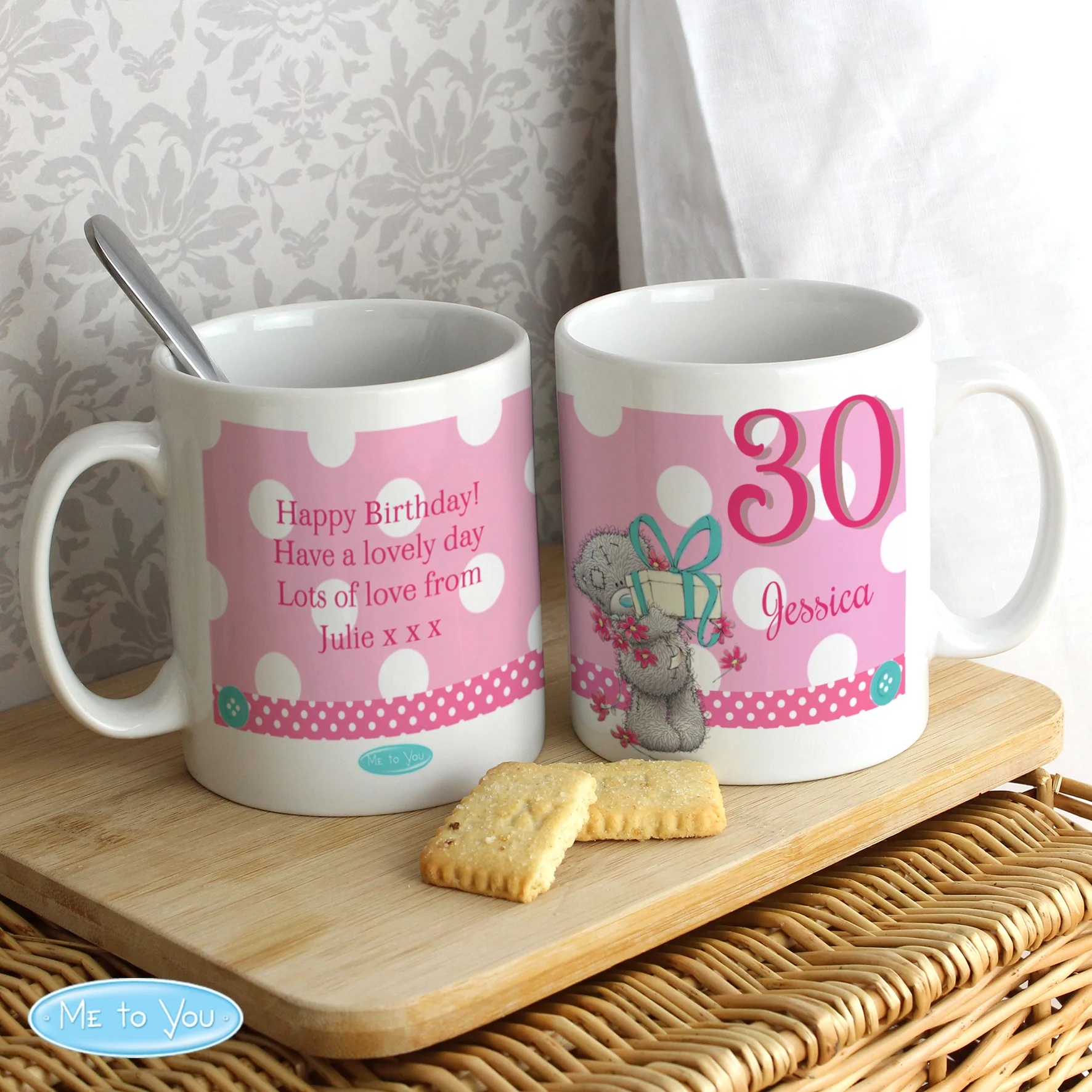 Personalised Me To You Birthday Big Age Female Mug - Image 3